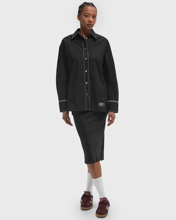 Thumbnail - Cotton Poplin Long Sleeve Raglan Shirt