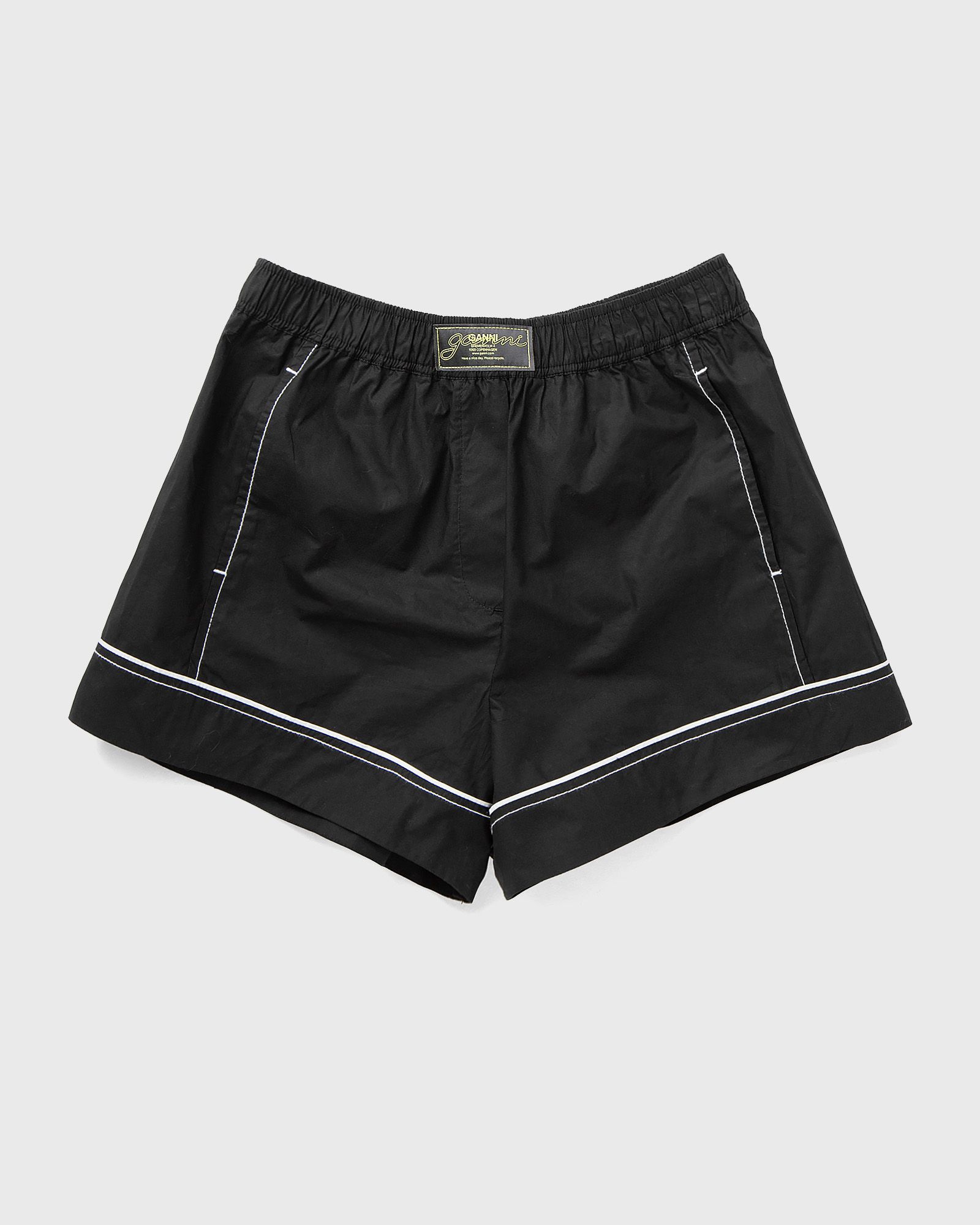 Cotton Poplin Elasticated Shorts