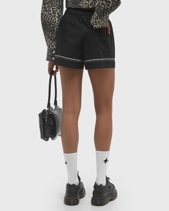 Cotton Poplin Elasticated Shorts