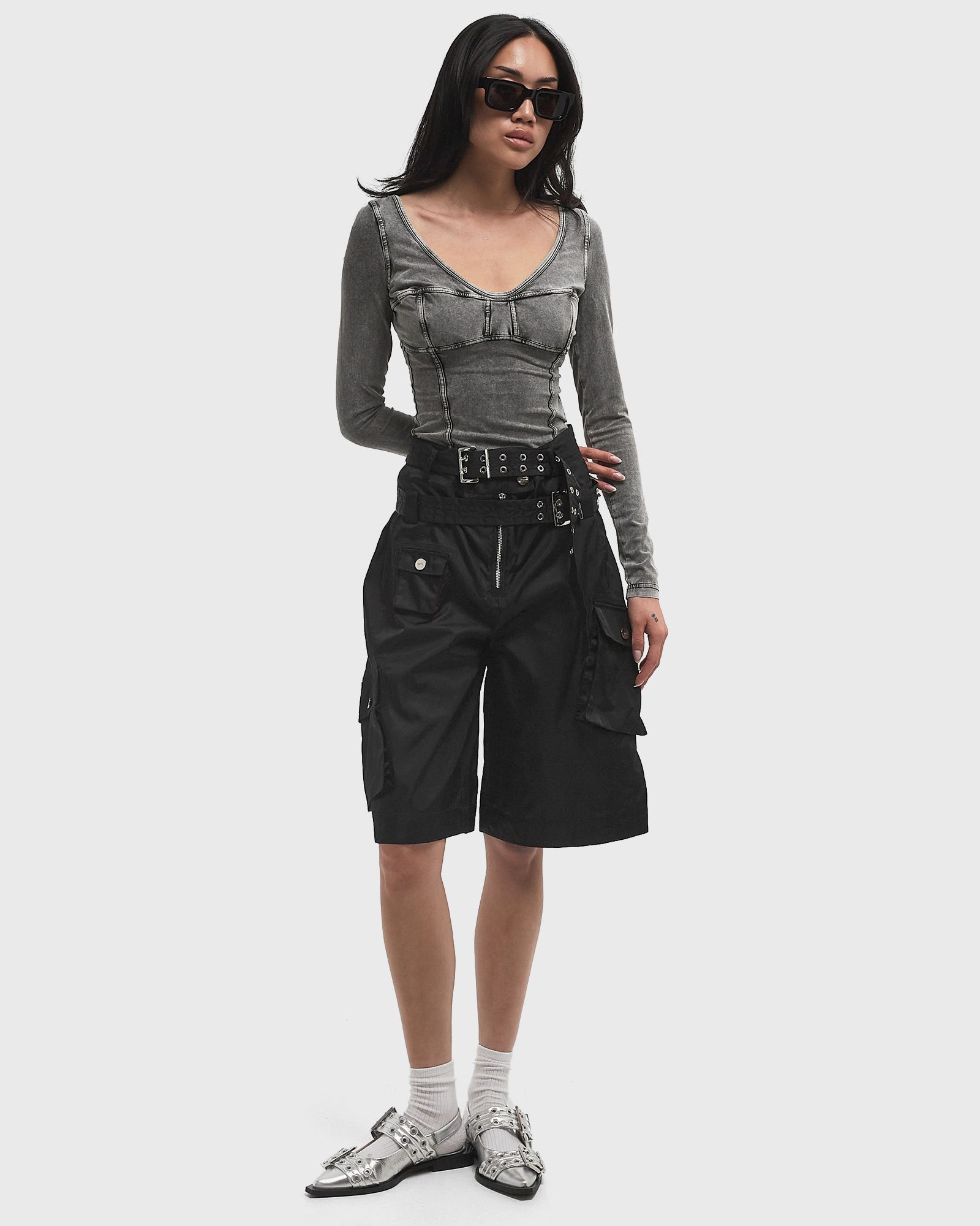 Duchess Nylon Pocket Shorts