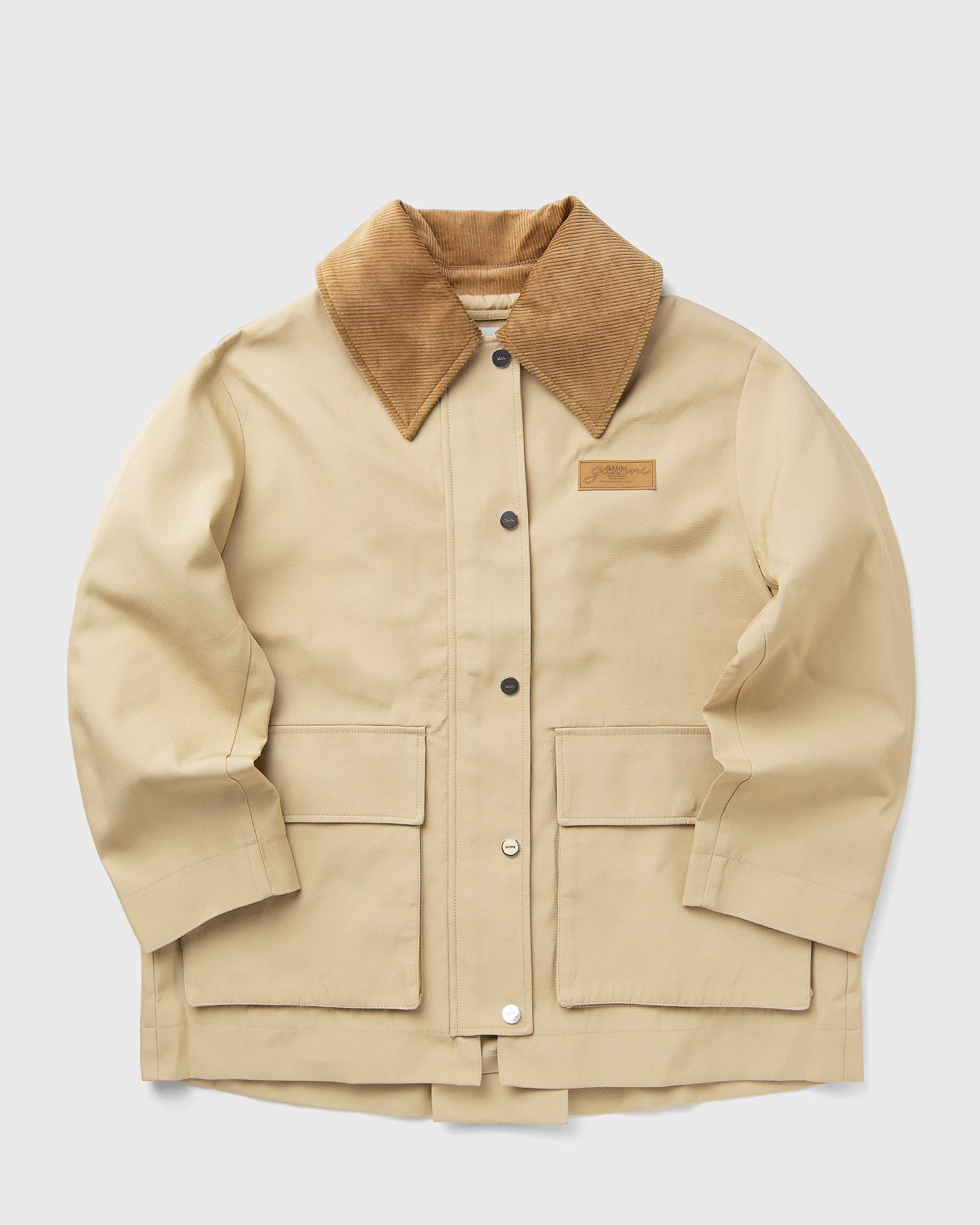 Heavy Twill Midi Jacket