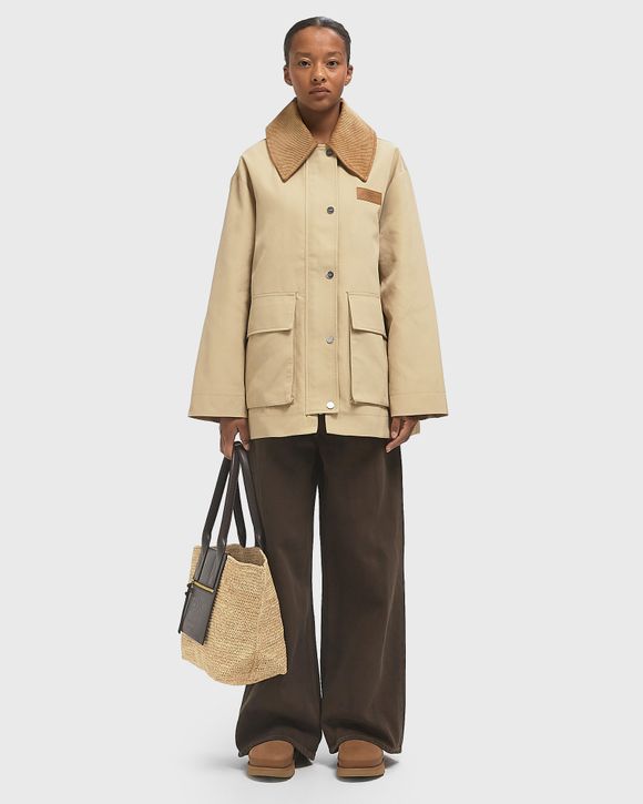 Ganni Heavy Twill Midi Jacket Multi | BSTN Store
