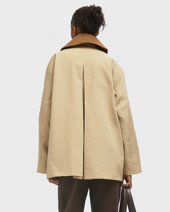 ジャケット GANNI MIDI TWILL JACKET Ganni Heavy Twill Oversized Midi Jacket | Liberty