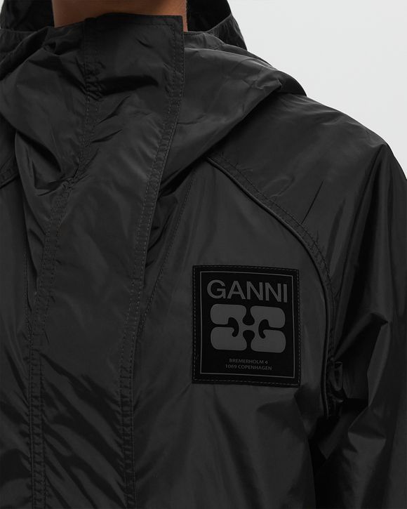 Ganni Flyweight Nylon Jacket Black | BSTN Store