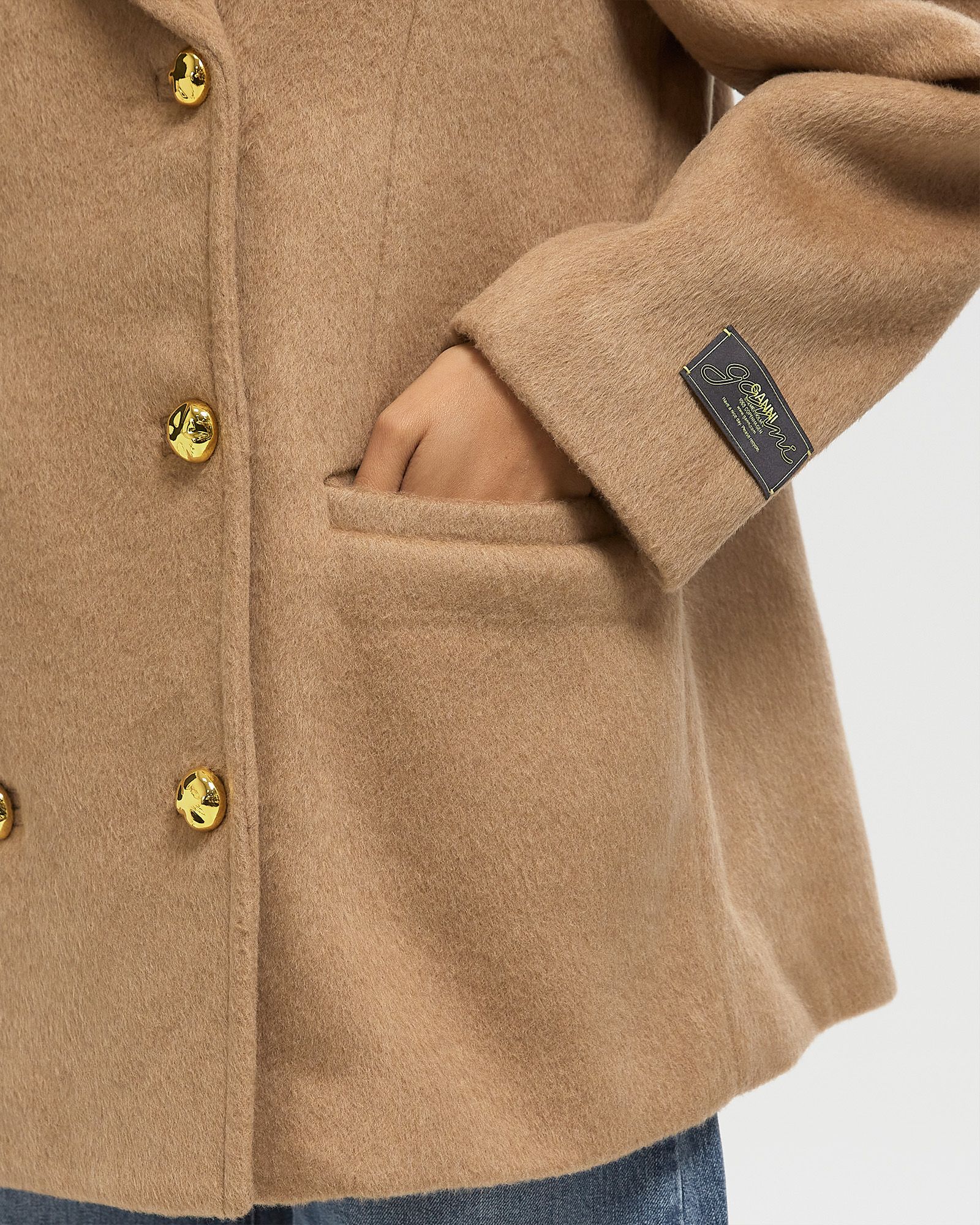 Double Faced Wool Doublebreasted Blazer