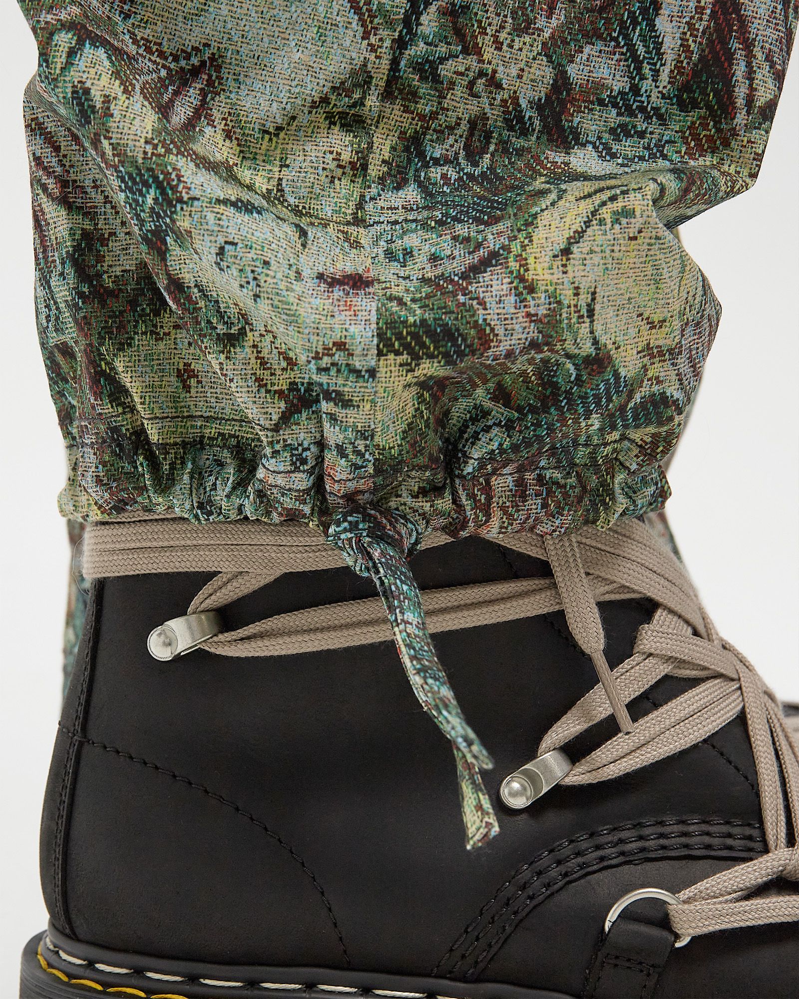 Printed Stretched Cotton Pants