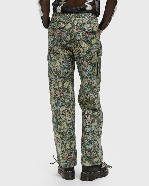 Printed Stretched Cotton Pants