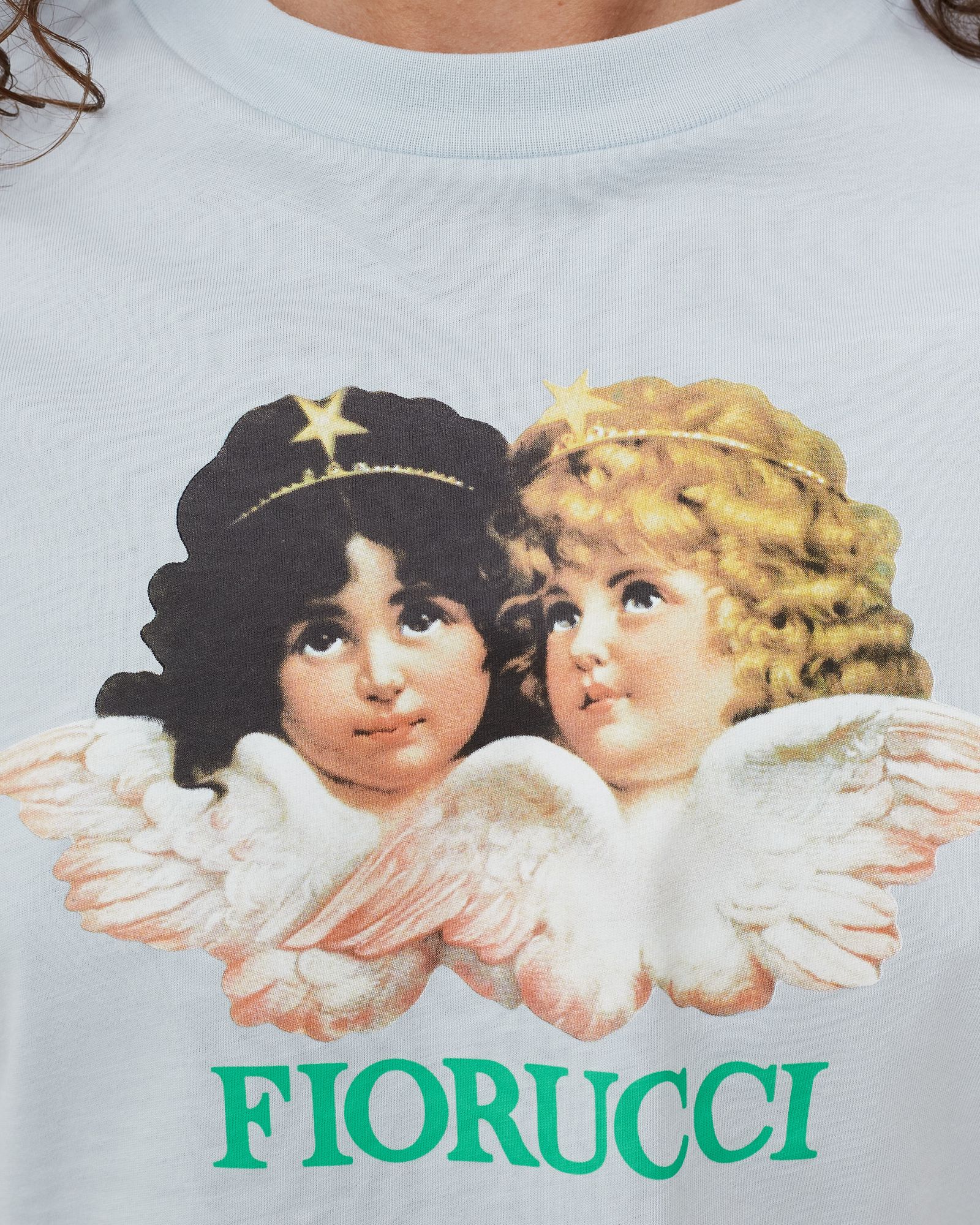 Vintage Angels Cropped Tee