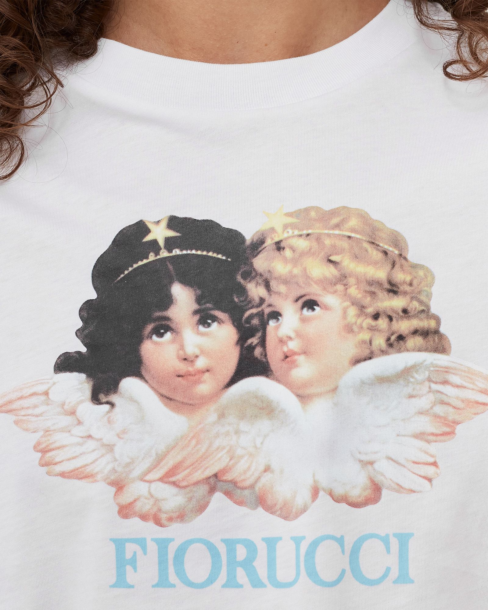 Vintage Angels Cropped Tee