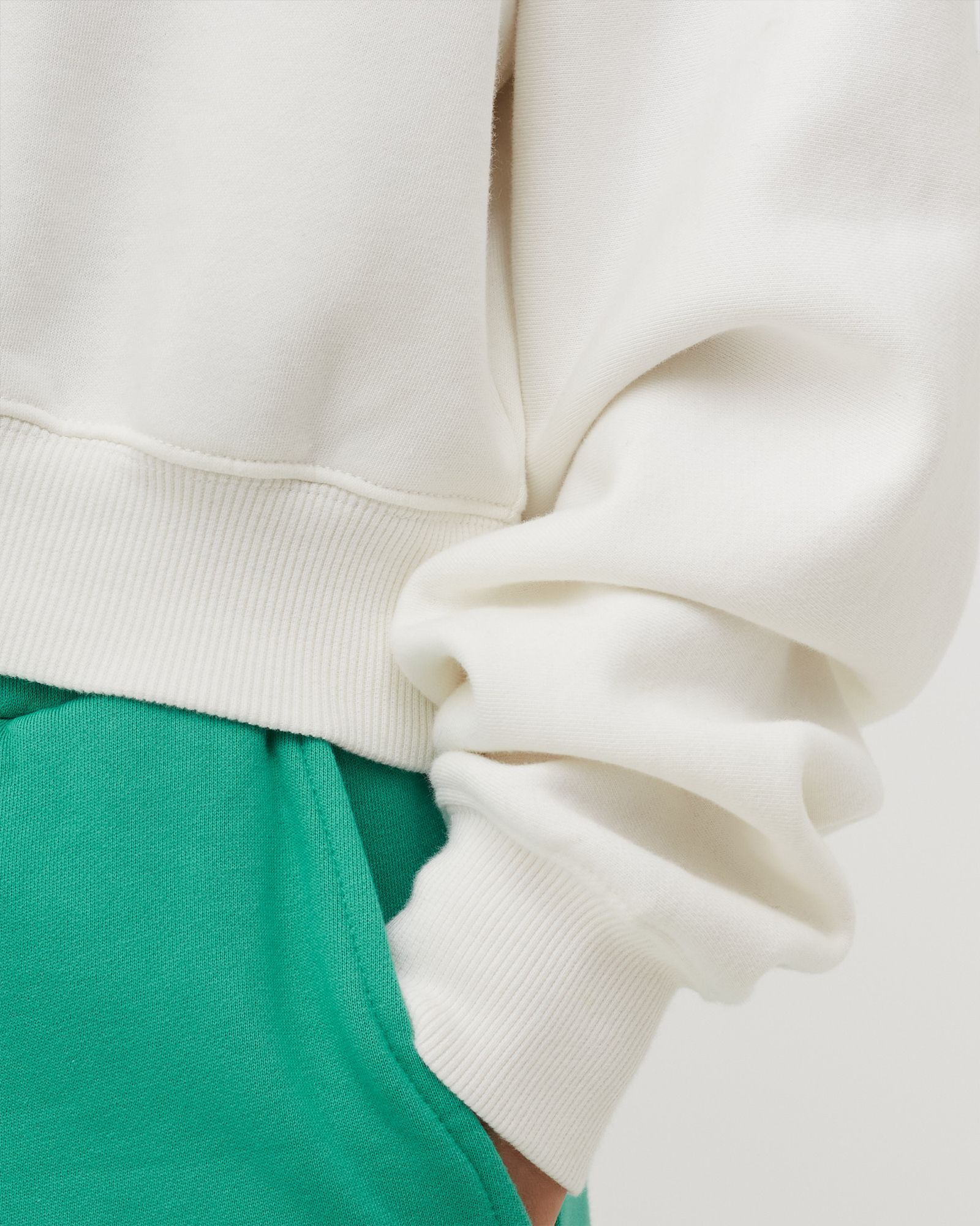 DISCO ANGELS CROPPED HOODIE