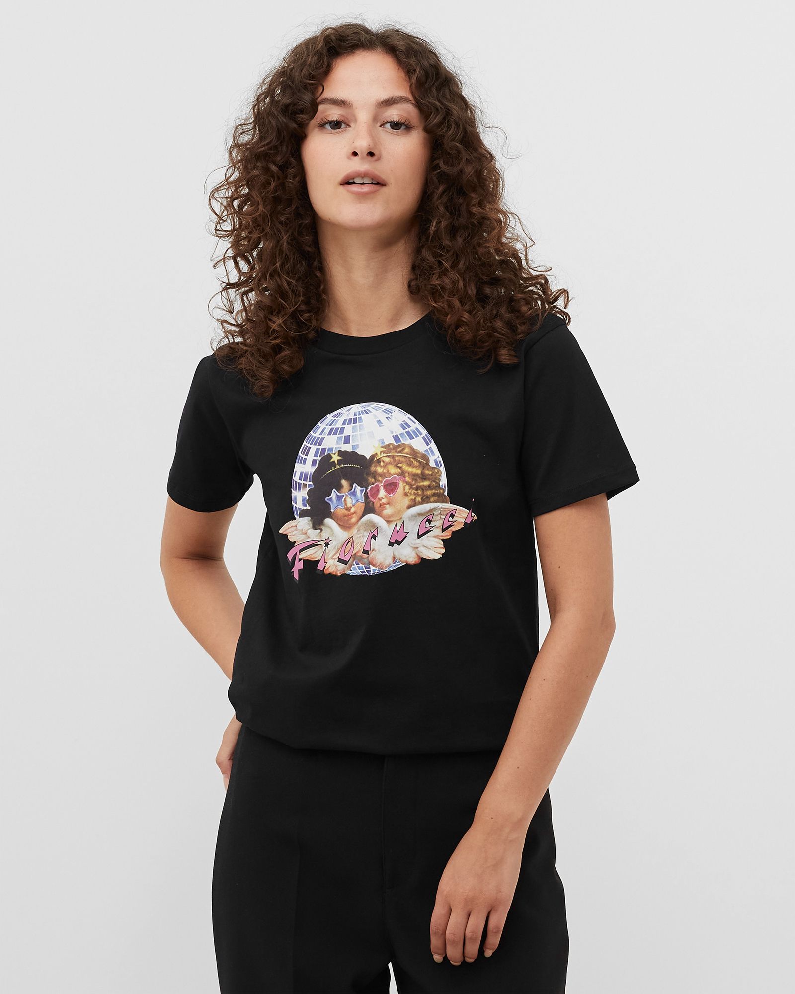 DISCO ANGELS LOGO TEE