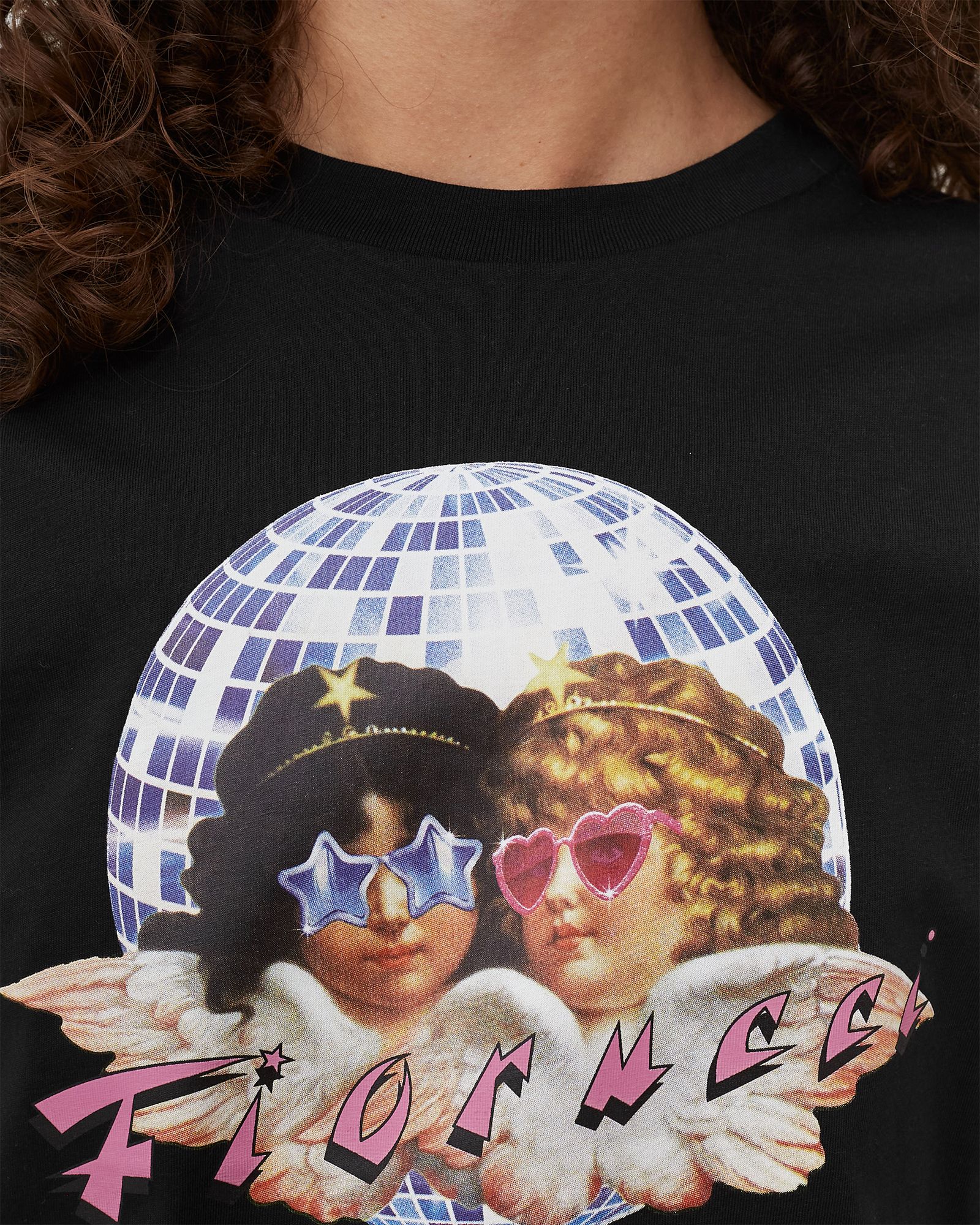 DISCO ANGELS LOGO TEE