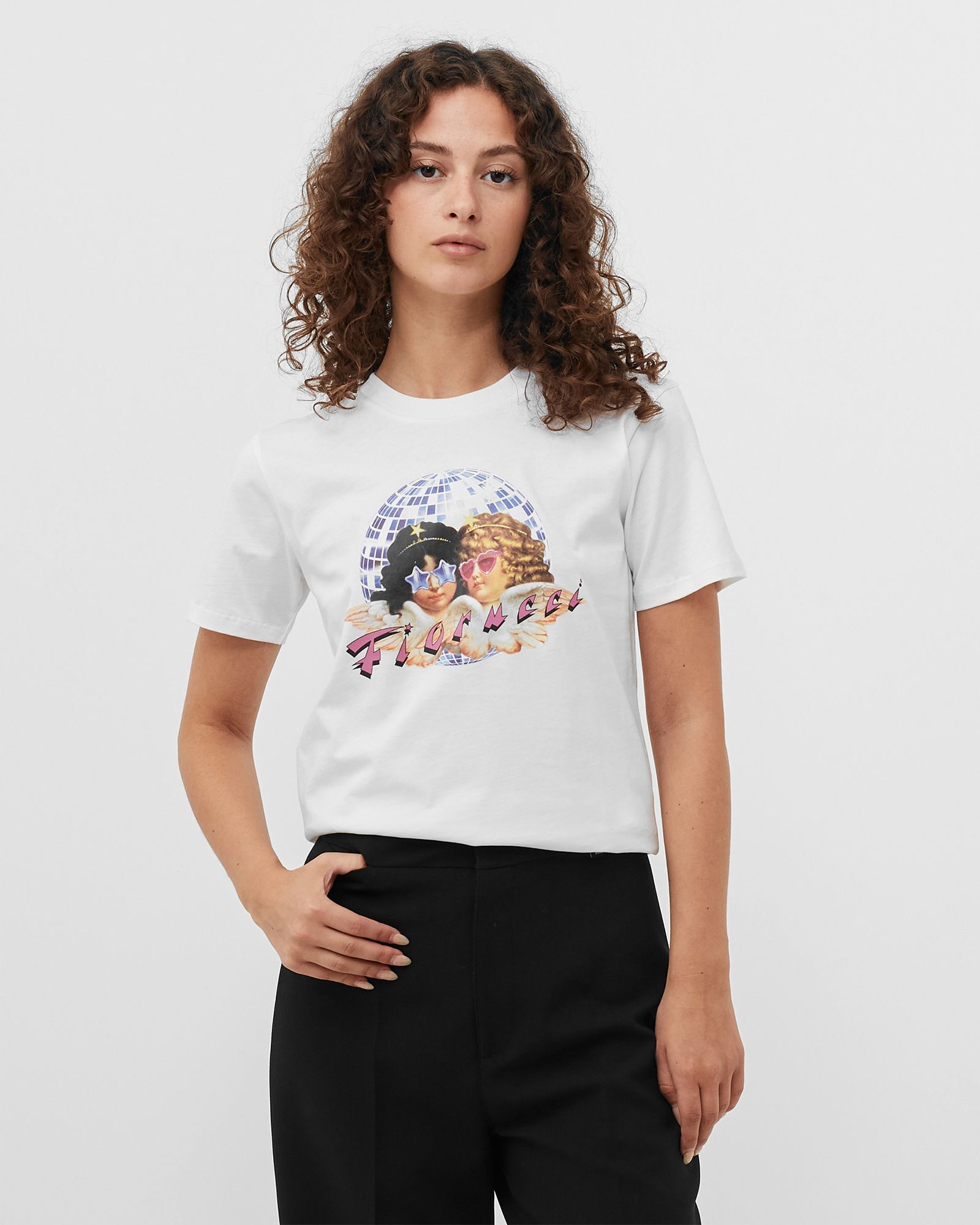 DISCO ANGELS LOGO TEE