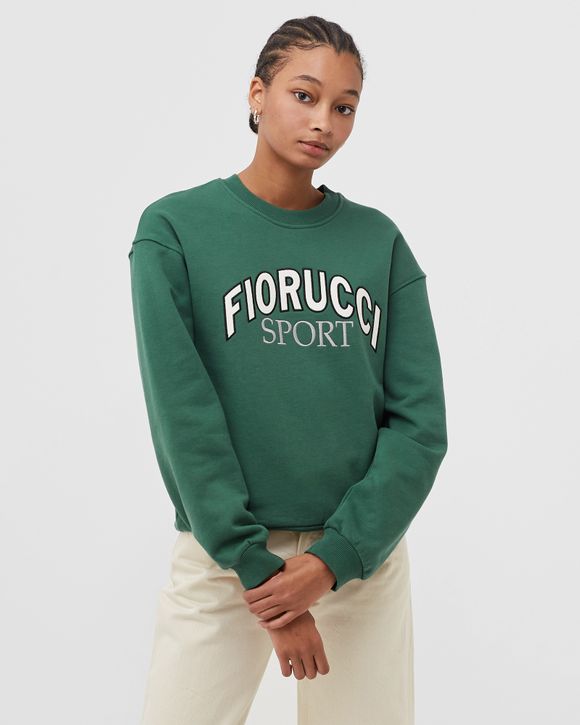 Logo Varsity Jacket Green, Fiorucci