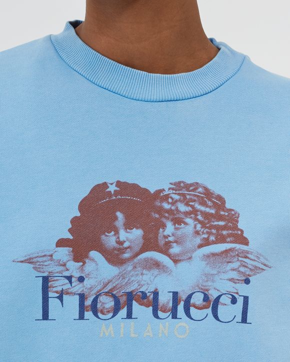 Fiorucci ANGEL BOXY SWEATSHIRT Blue | BSTN Store