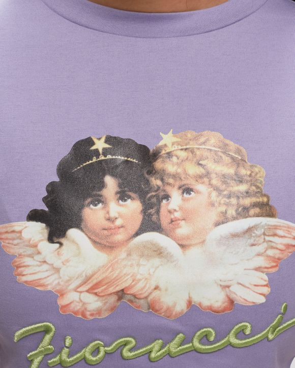 Fiorucci Angel Cropped Tee Purple | BSTN Store Fiorucci Angel Cropped Tee Purple | BSTN Store