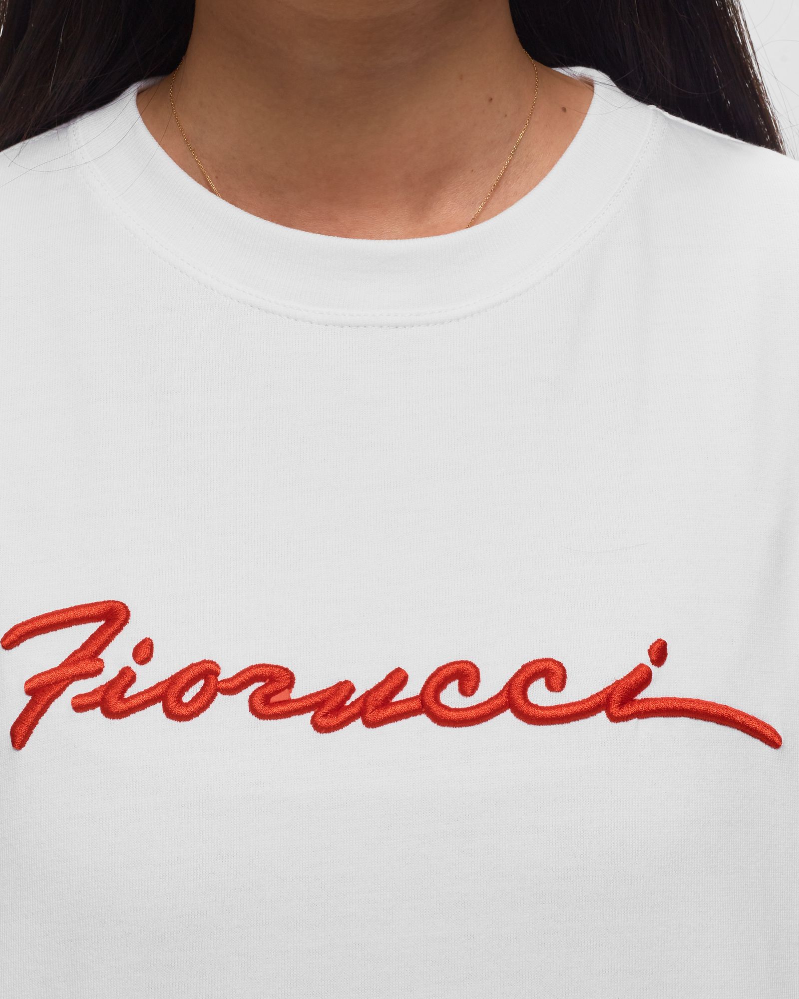 Embroidered Squiggle Logo Relaxed tee