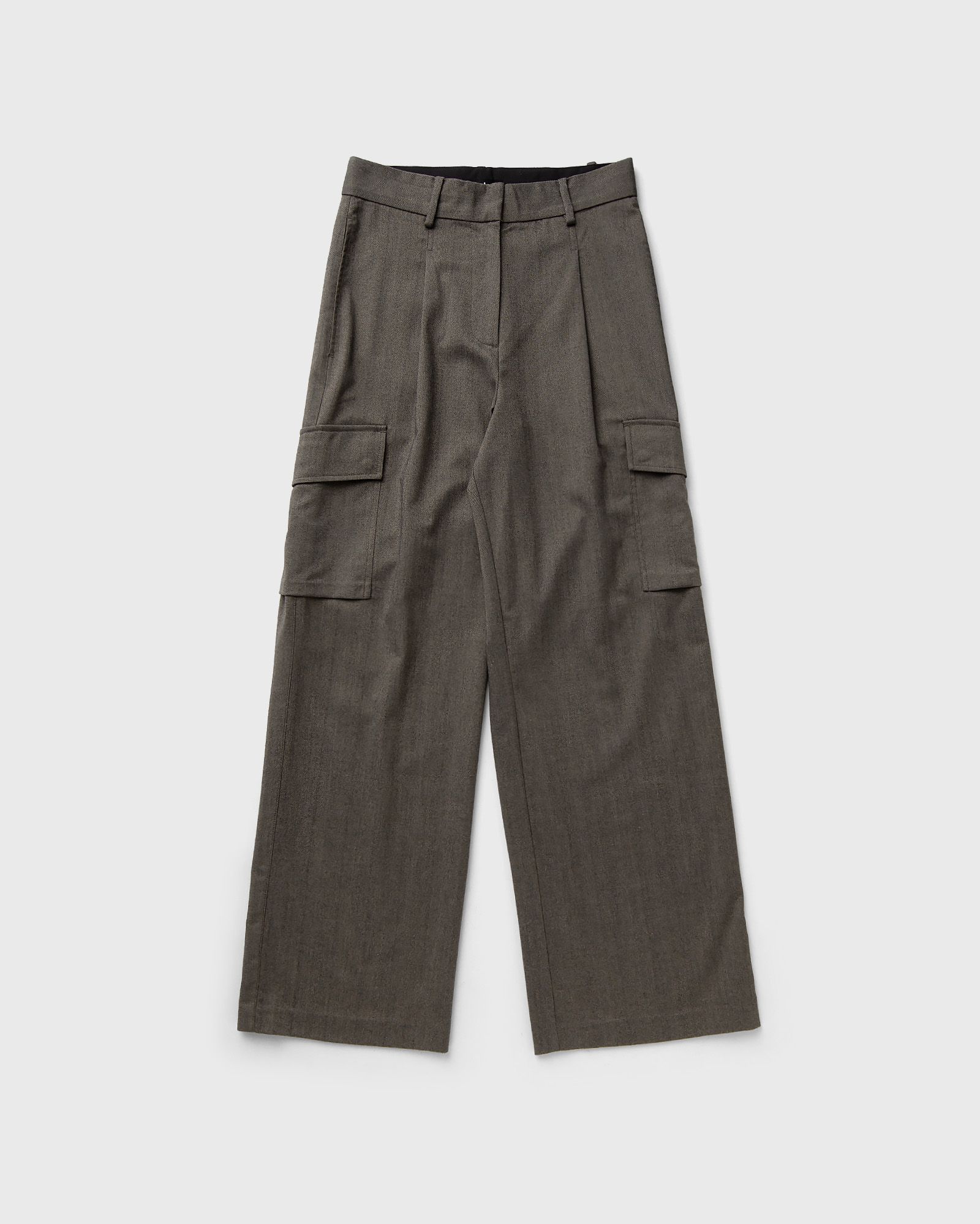 HERRINGBONE CARGO PANTS