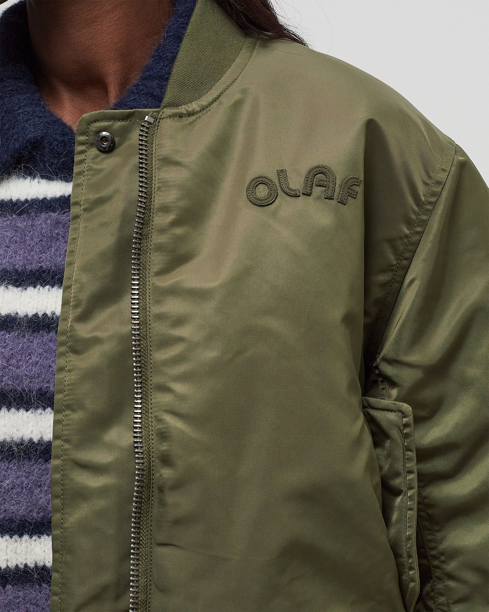 REVERSIBLE BOMBER JACKET