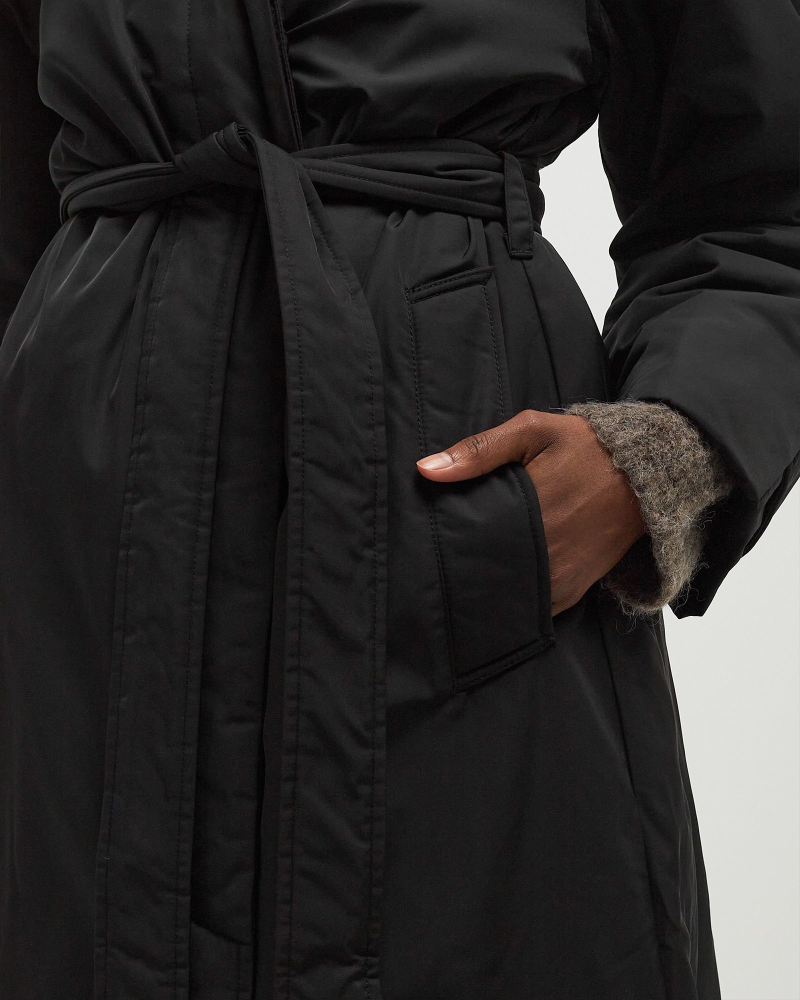 PADDED TRENCH COAT