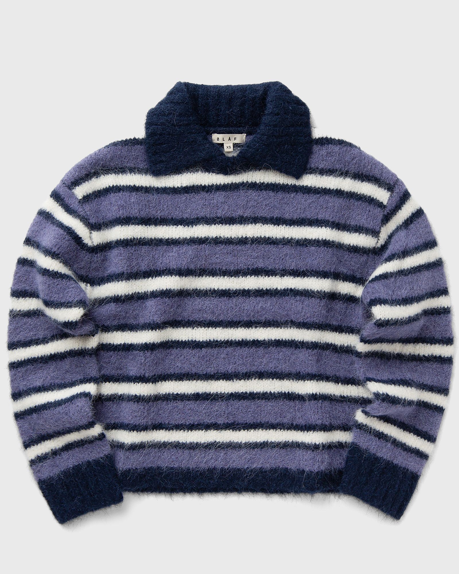 STRIPED POLO KNIT