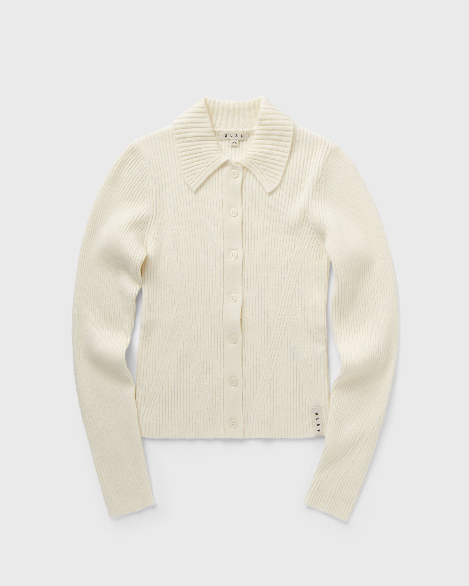 MERINO RIBBED KNIT CARDIGAN