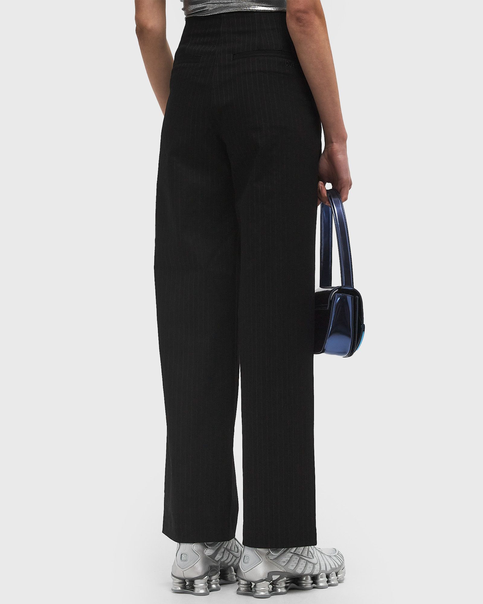PINSTRIPE BARREL LEG PANT