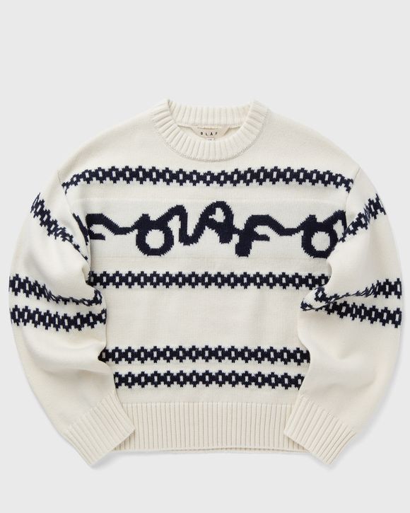 SIGNATURE JACQUARD CREWNECK KNIT