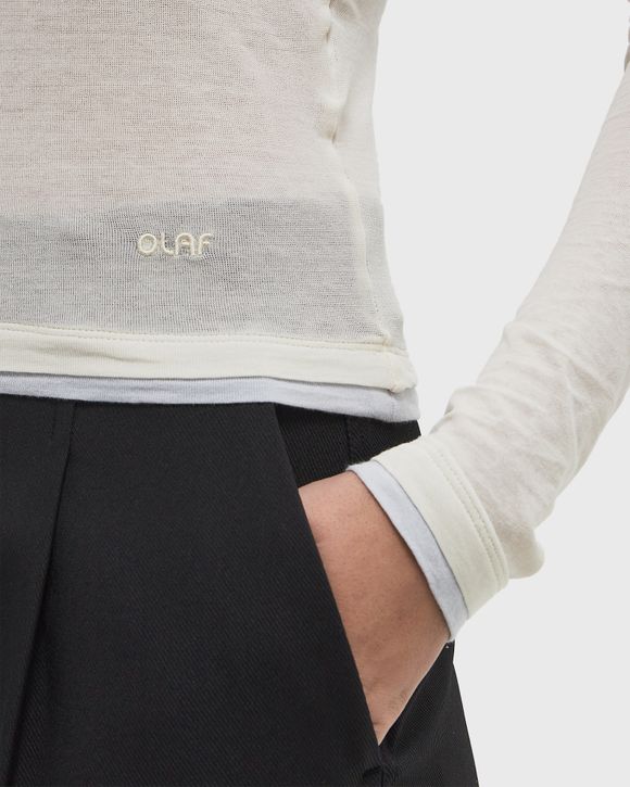 RETRO LOGO DOUBLE LAYER TOP LS