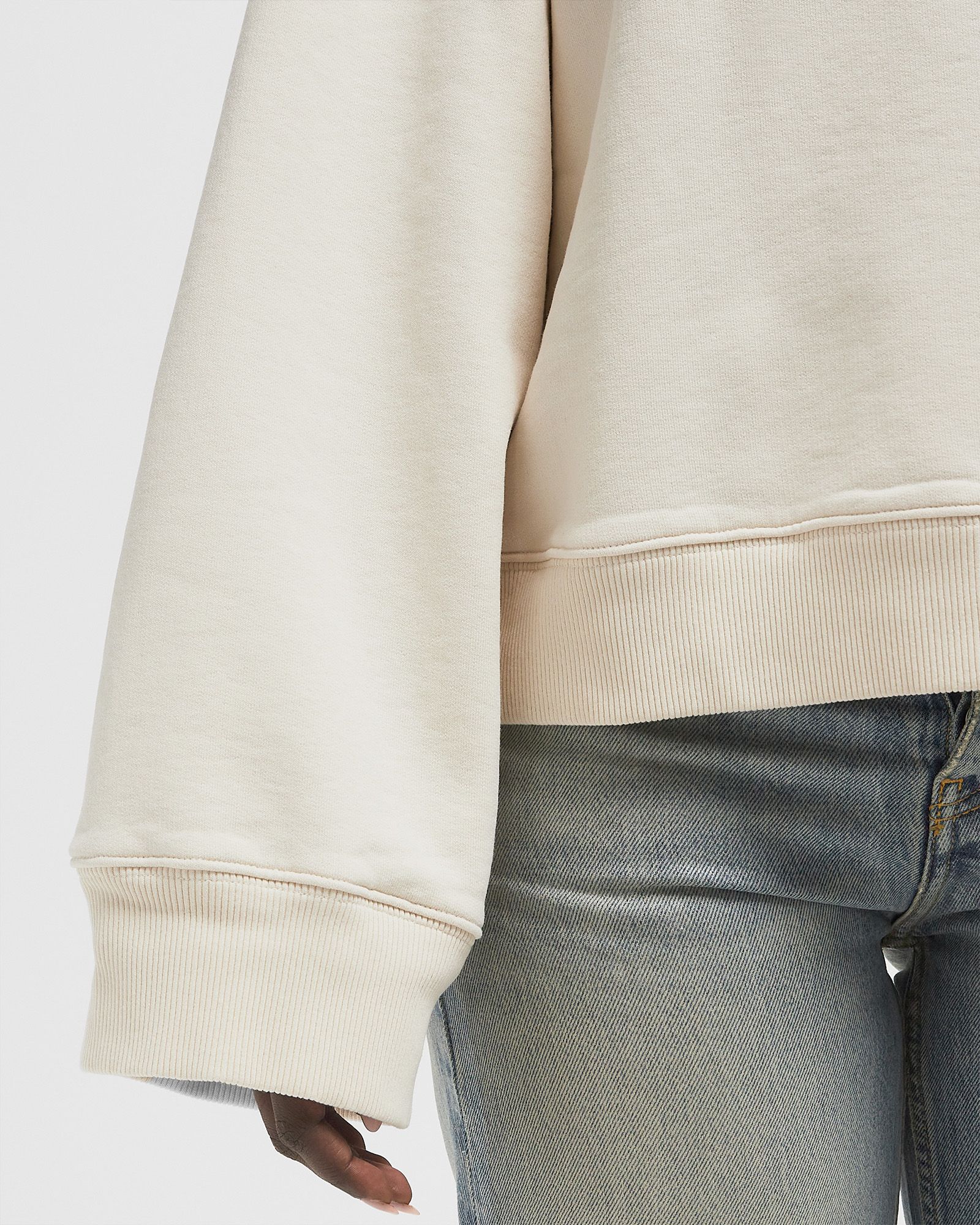 RETRO APPLIQUE LOGO HOODIE