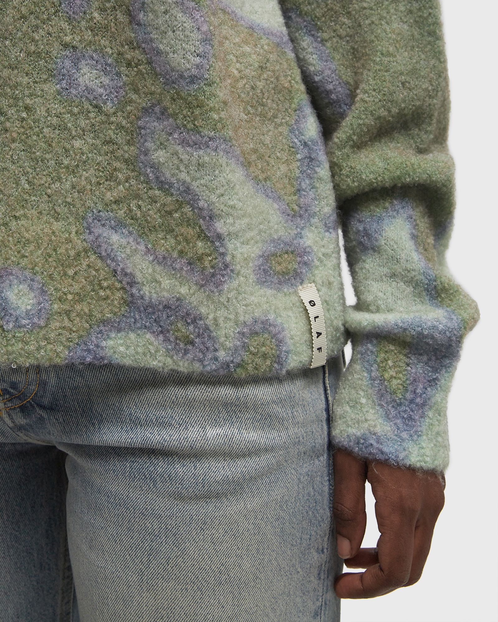 ABSTRACT DANDILION SWEATER