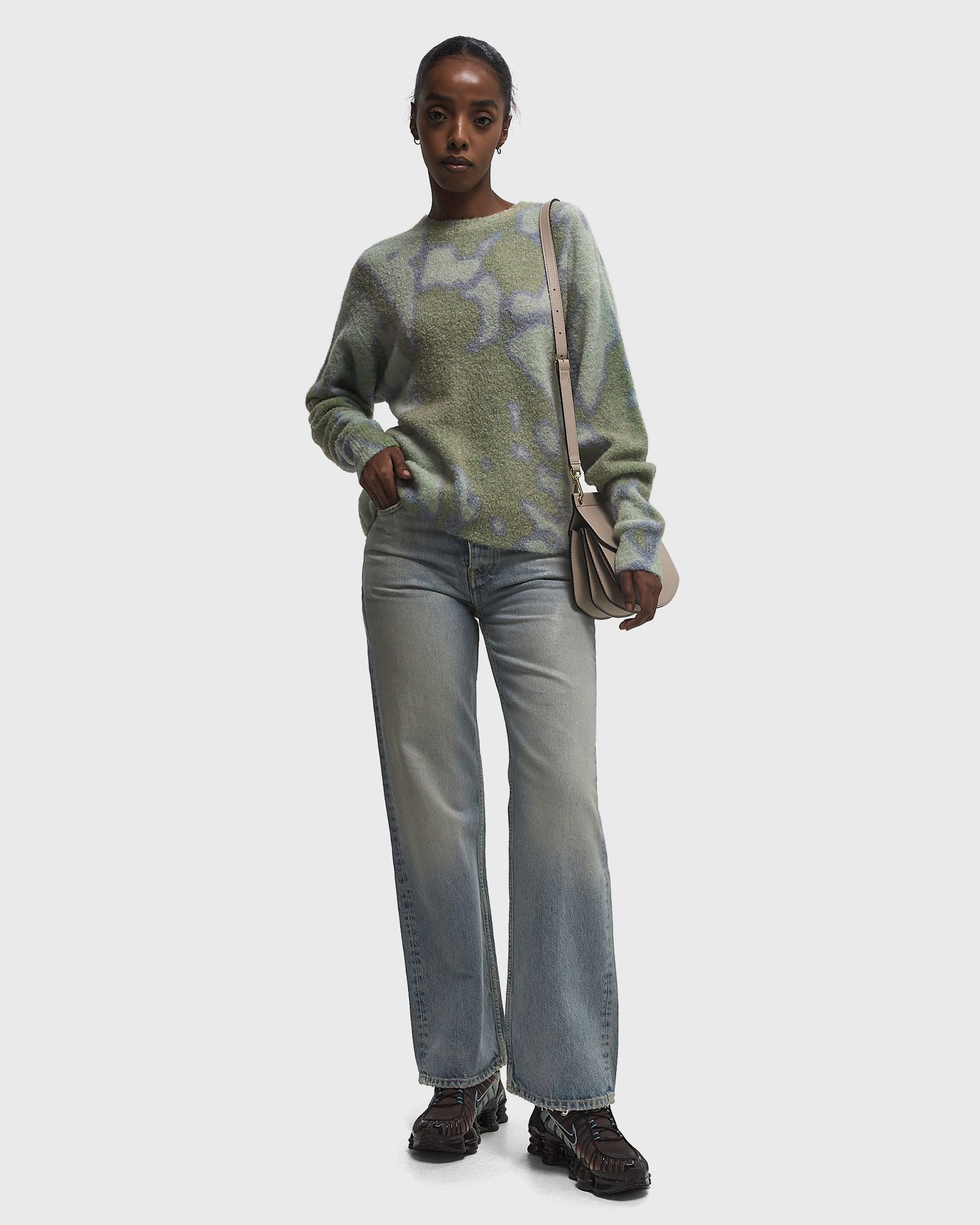 ABSTRACT DANDILION SWEATER