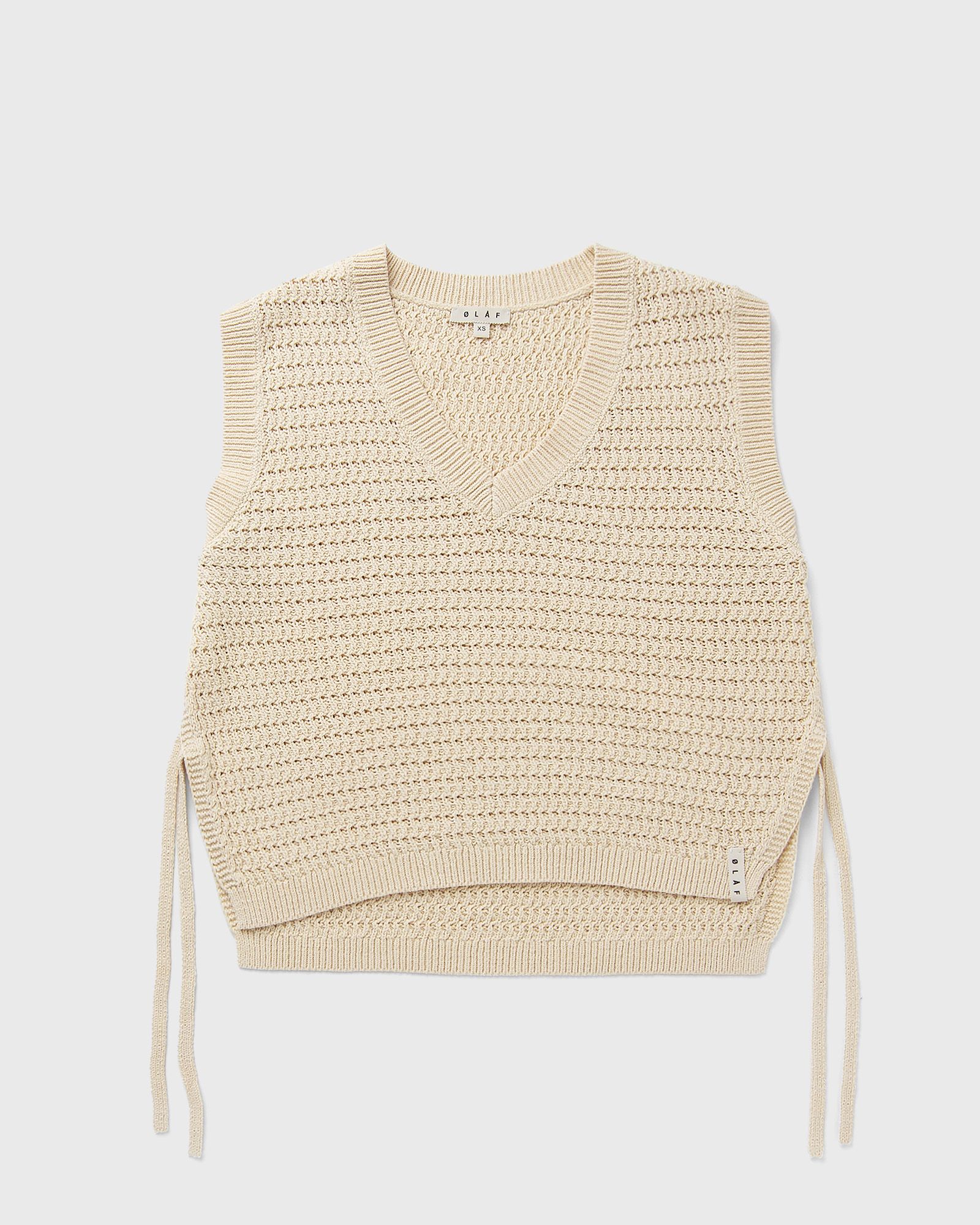 OPEN KNIT VEST