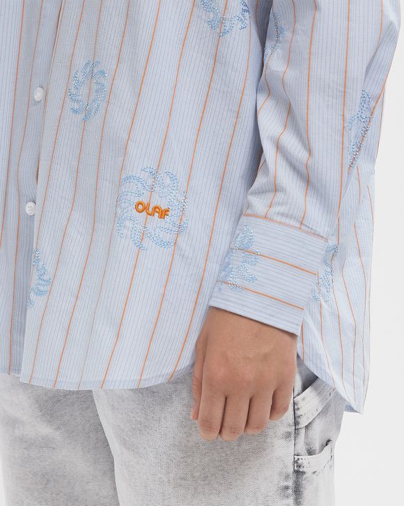 STRIPE EMBRO SUN SHIRT