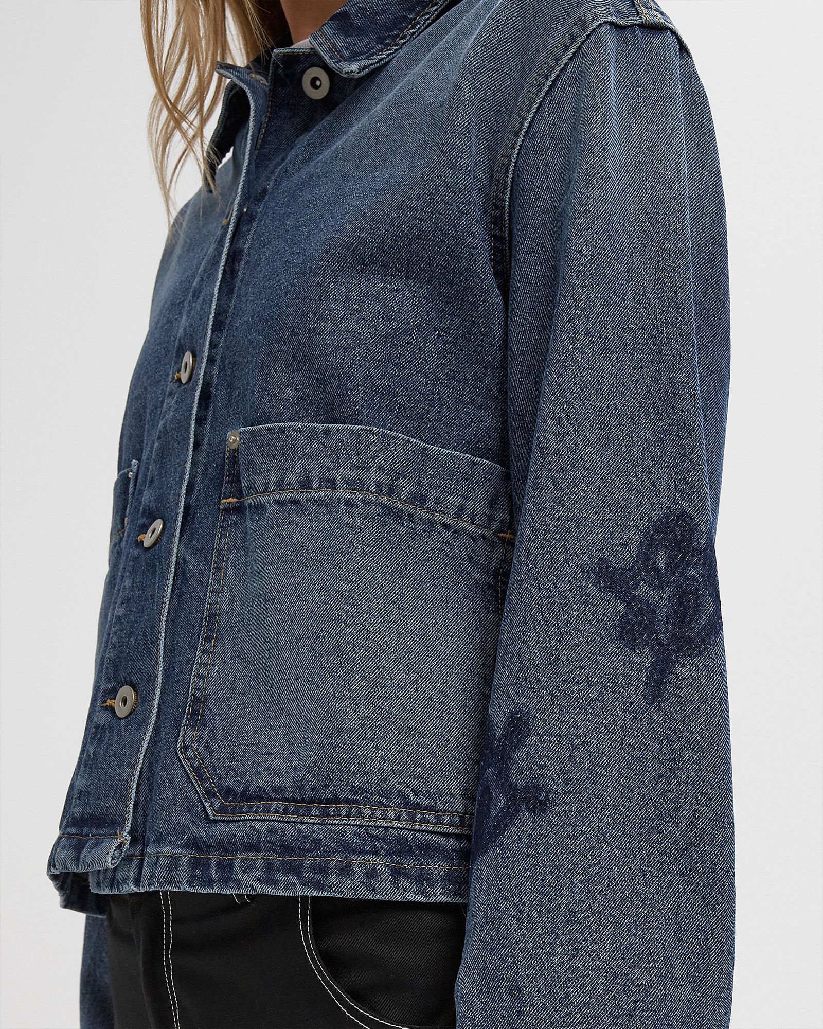 MONOGRAM DENIM JACKET