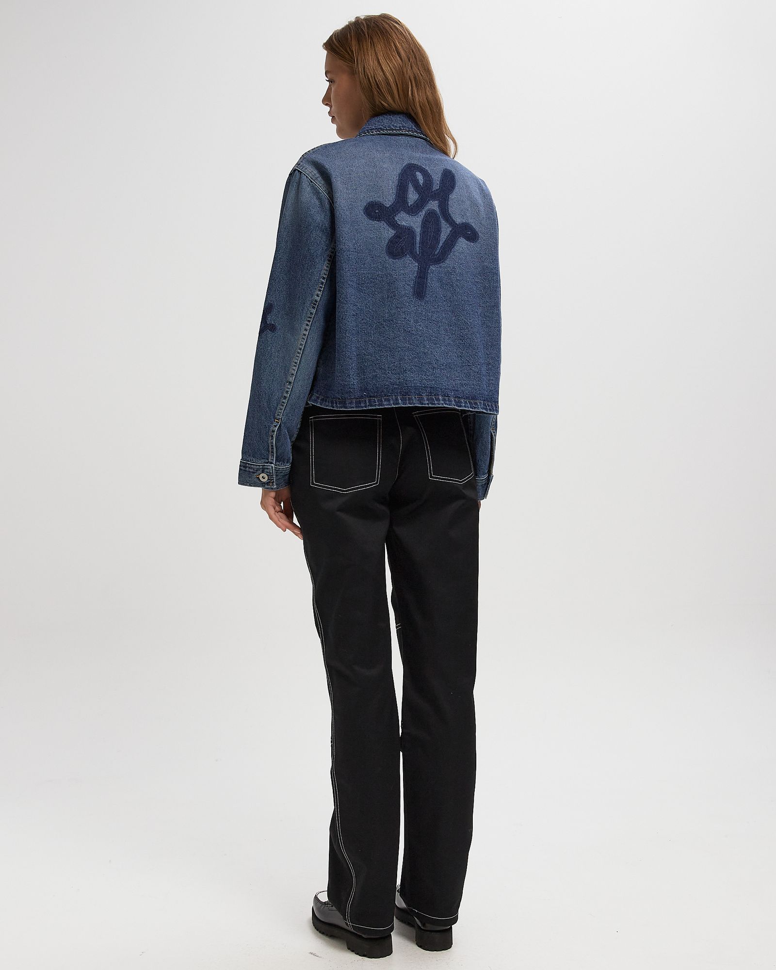 MONOGRAM DENIM JACKET