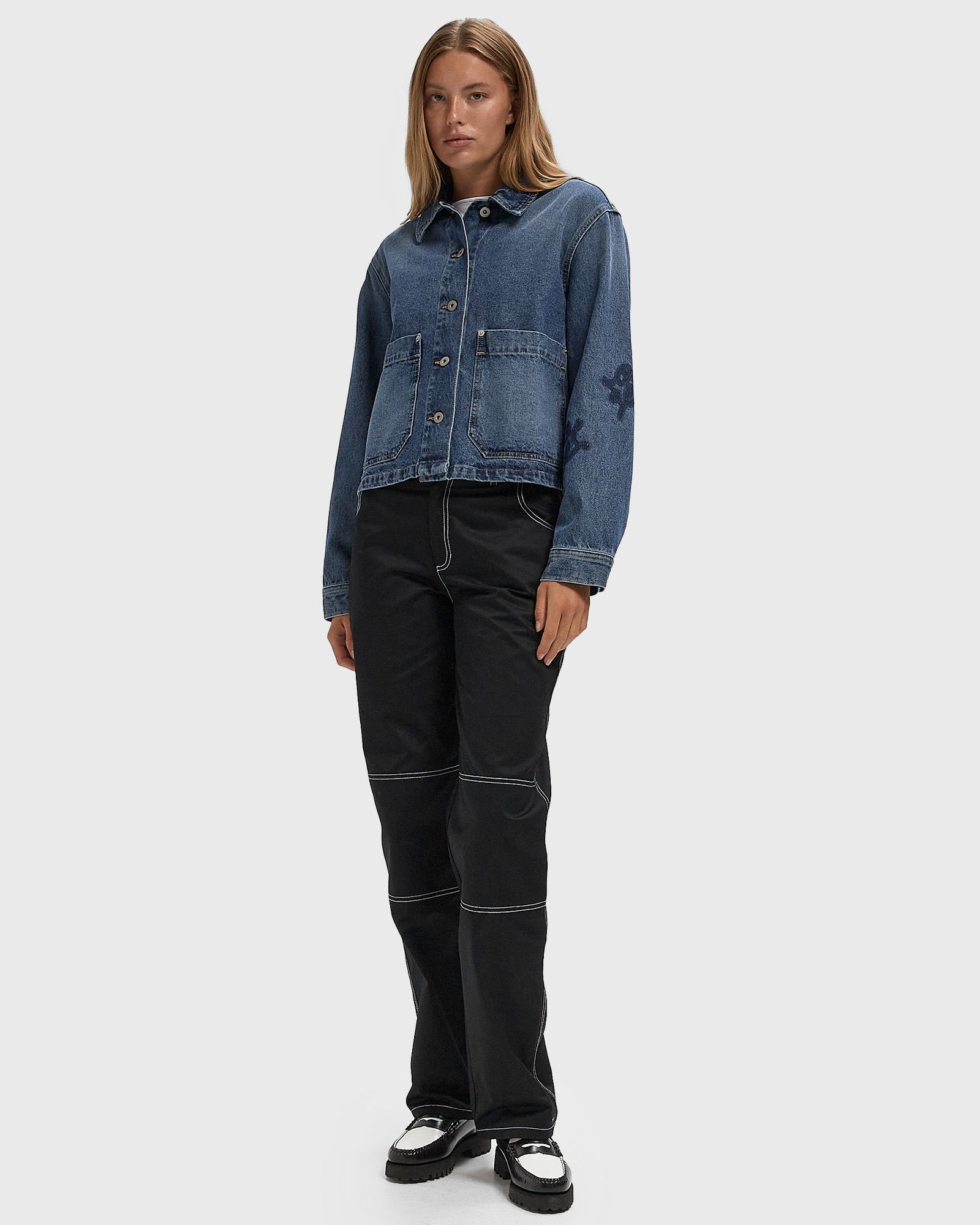 MONOGRAM DENIM JACKET