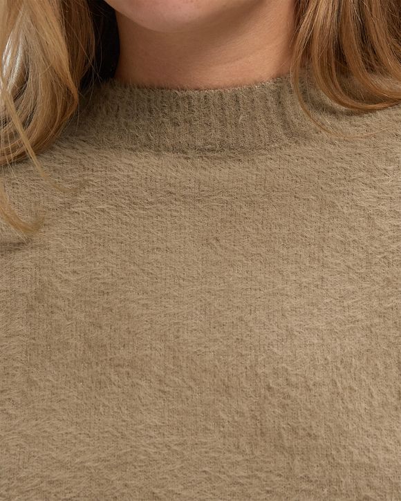 FLUFFY SCRIPT LOGO KNIT