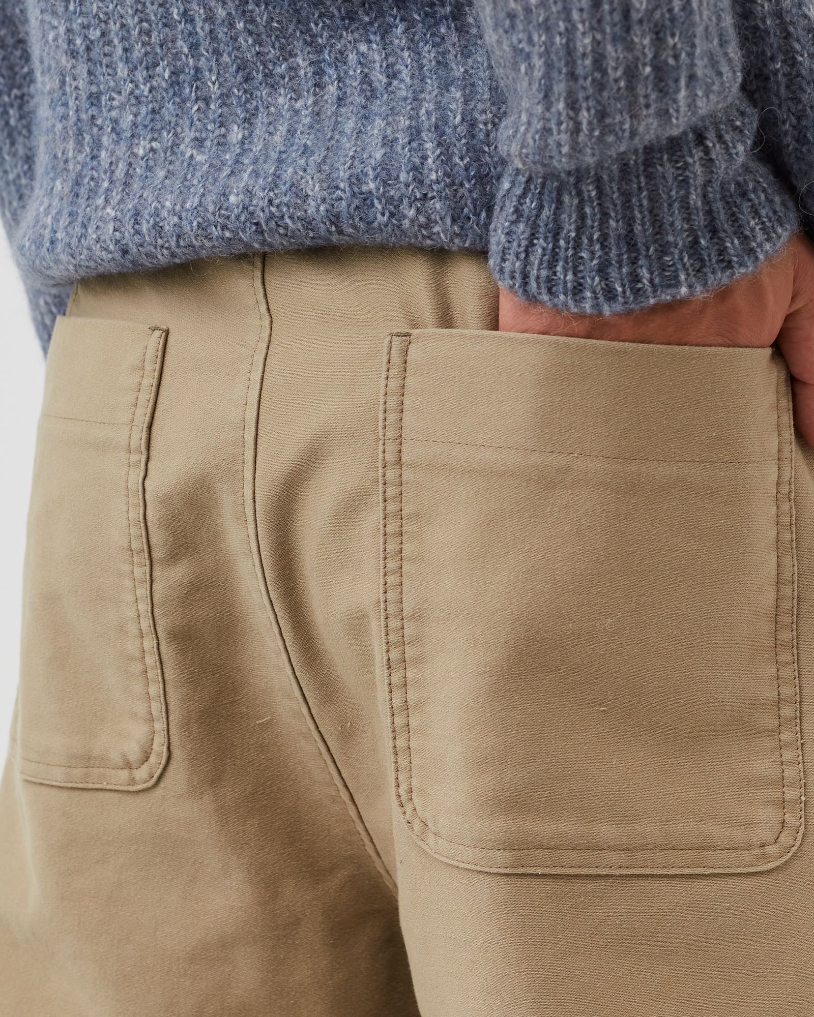 PIERCE PANTS FR COT MOLESKIN