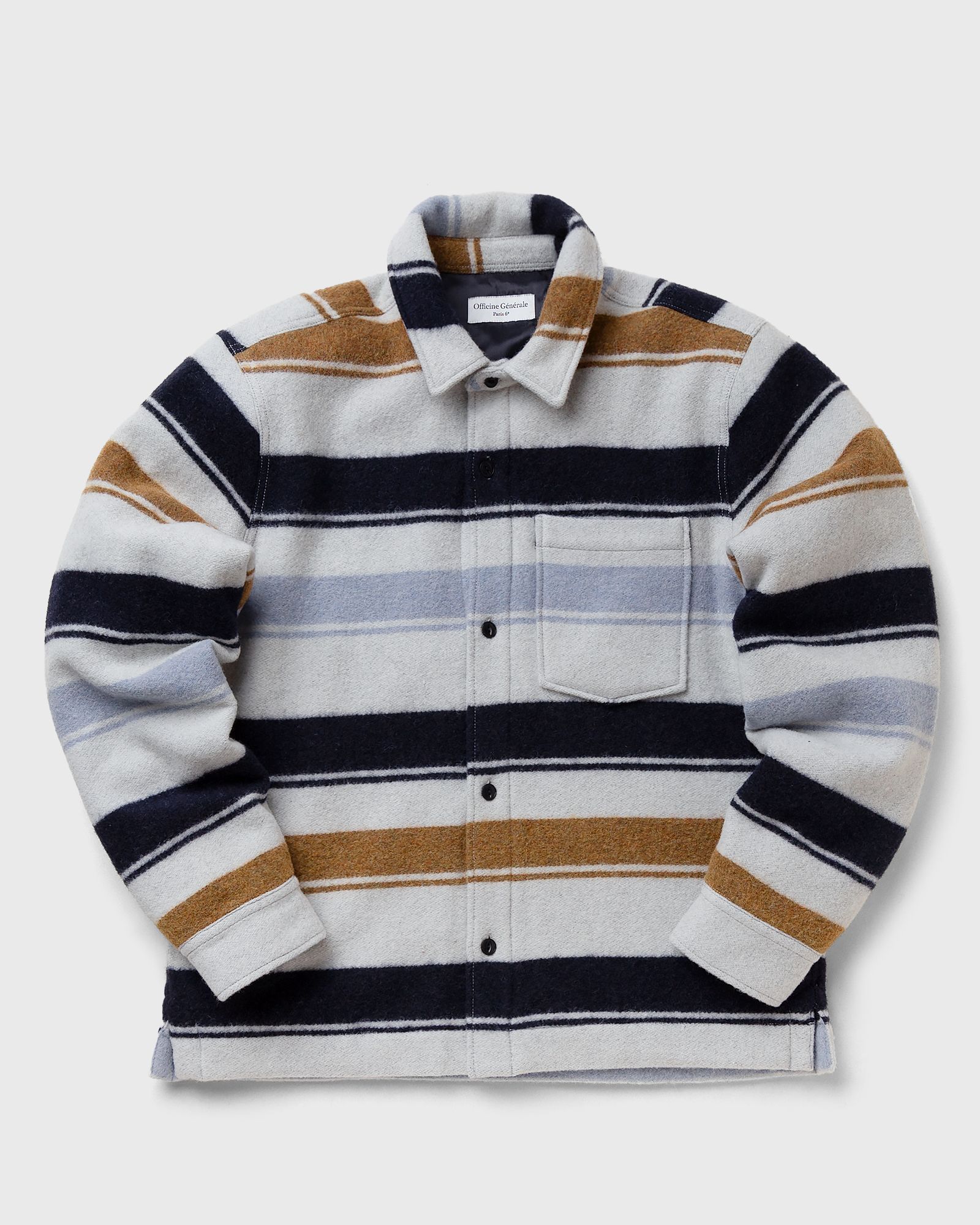 JAROD OVS ITL PADD STRIPED WO