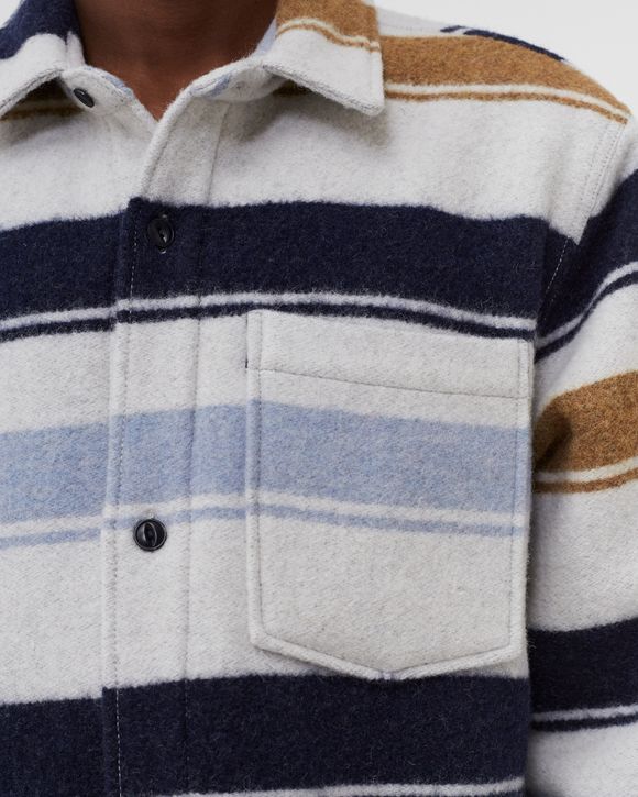 JAROD OVS ITL PADD STRIPED WO