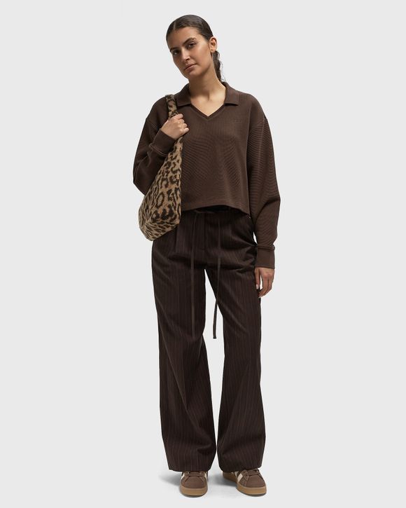 Thumbnail - WAFFLE POLO TOP LS