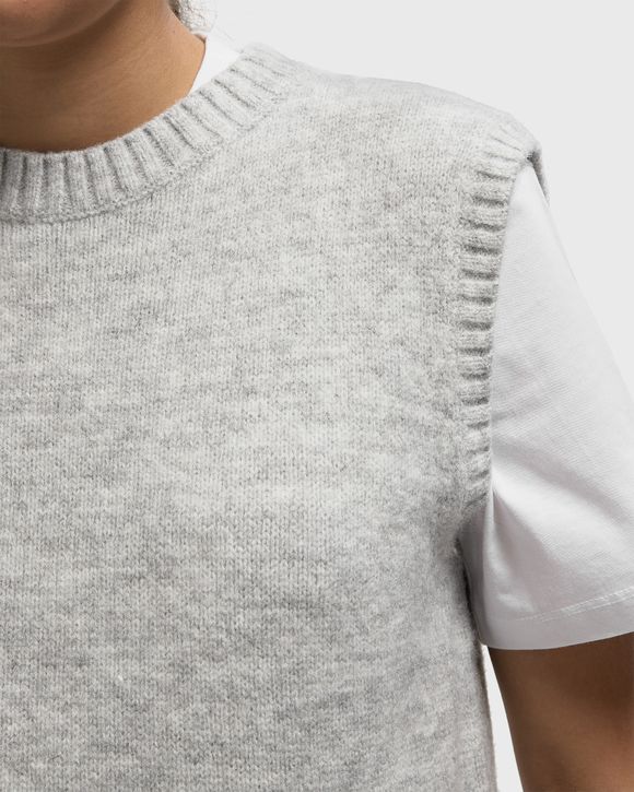 CRAFTED DETAIL KNIT VEST
