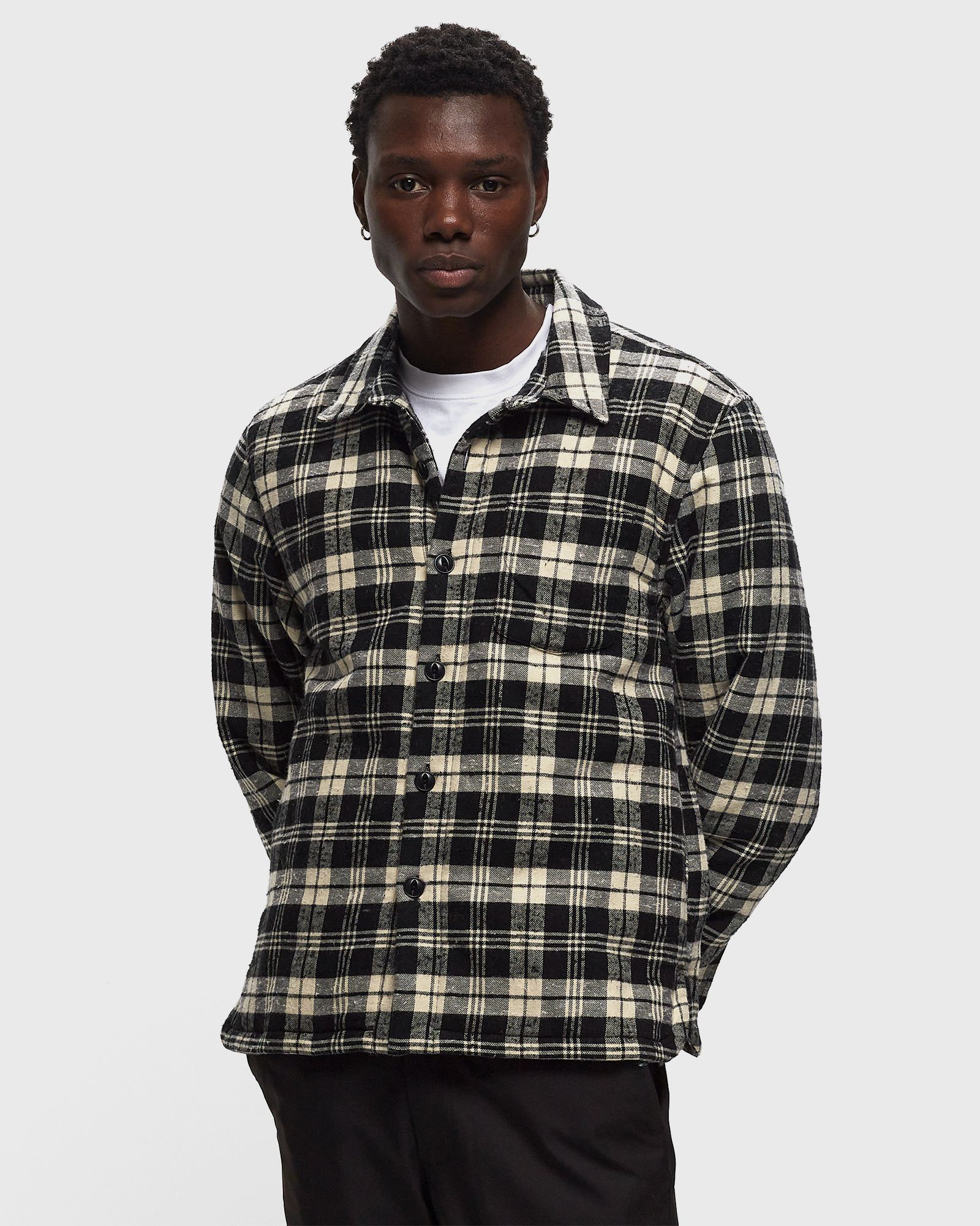 HARRING PADDED CHECK OVERSHIRT