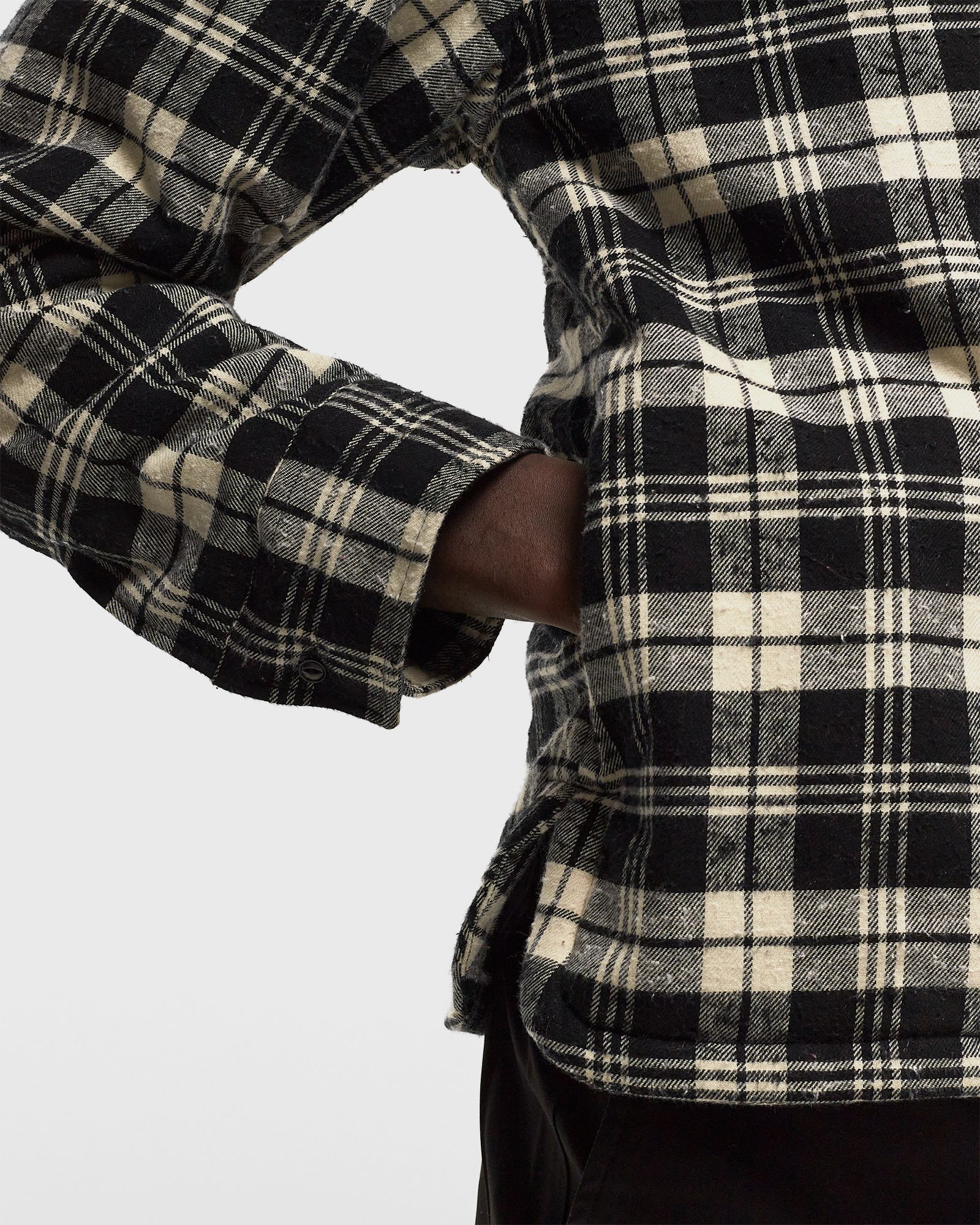HARRING PADDED CHECK OVERSHIRT