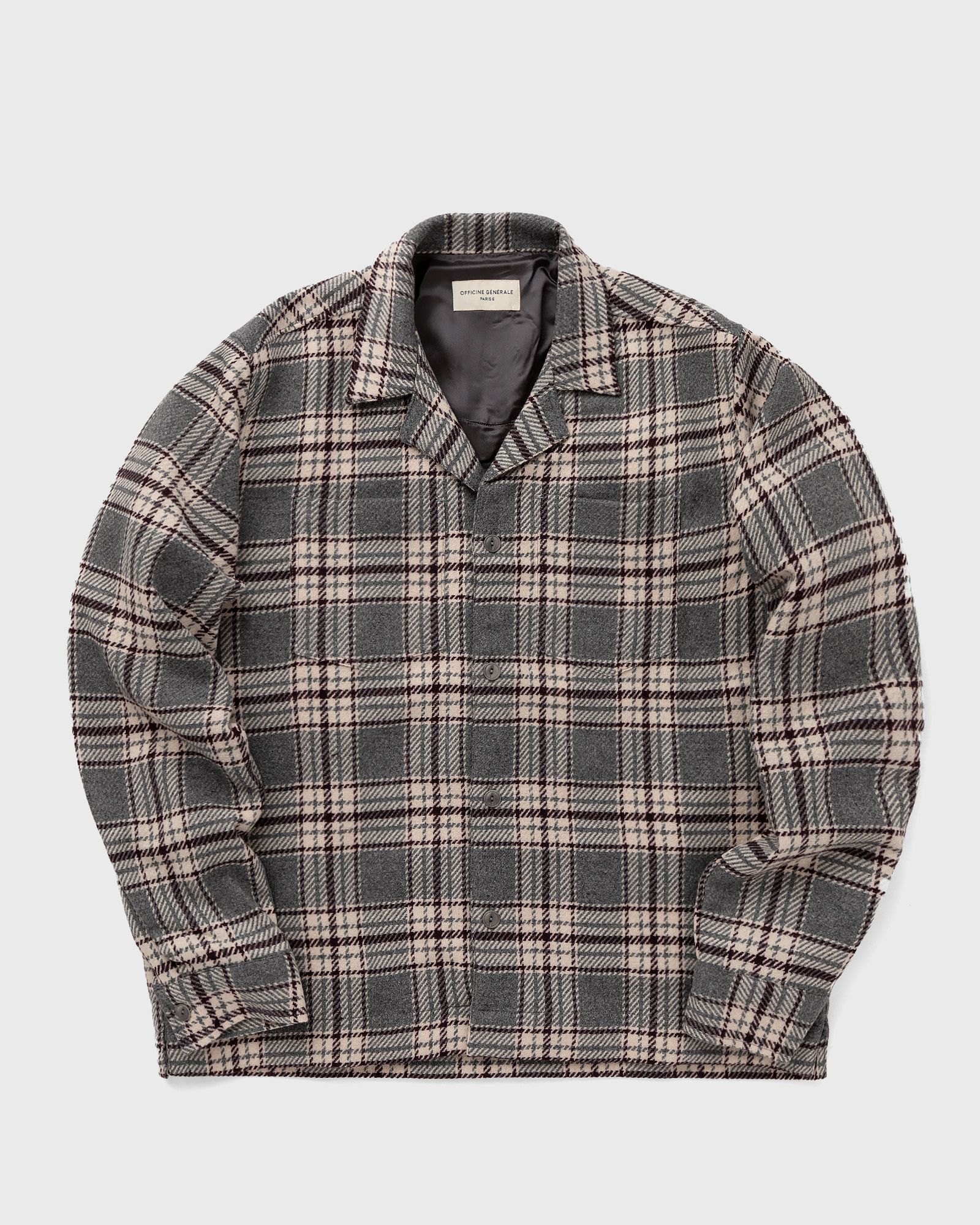 JUSTIN OVERSHIRT JAP CO TEXTUR CHECK