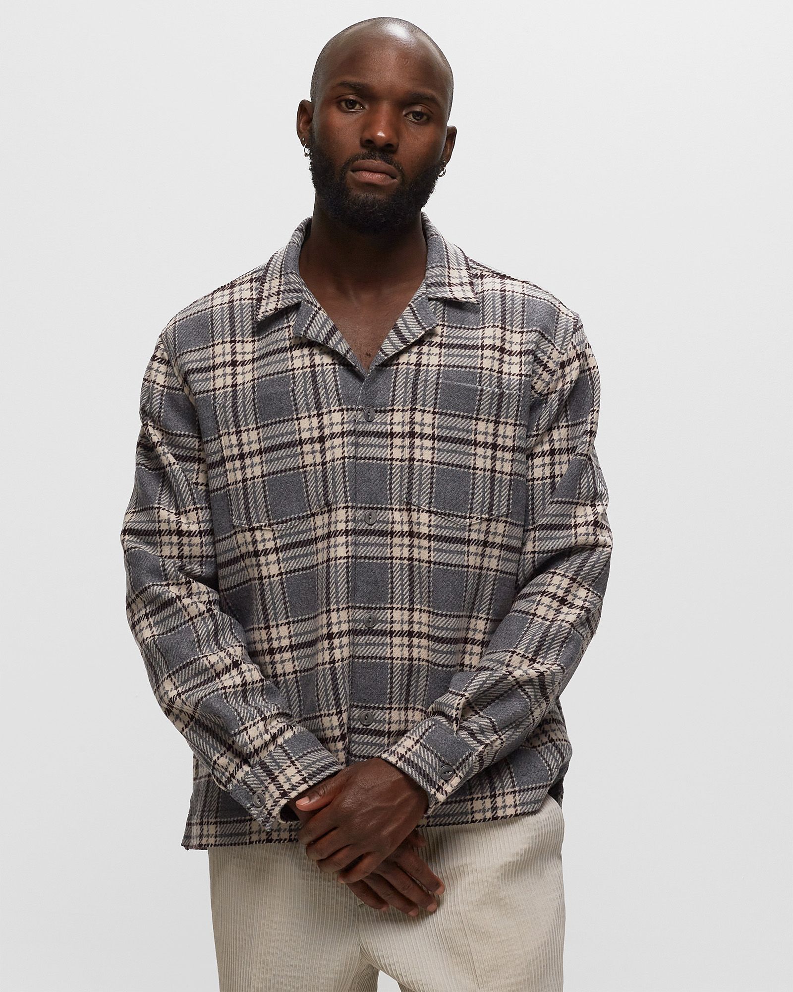 JUSTIN OVERSHIRT JAP CO TEXTUR CHECK