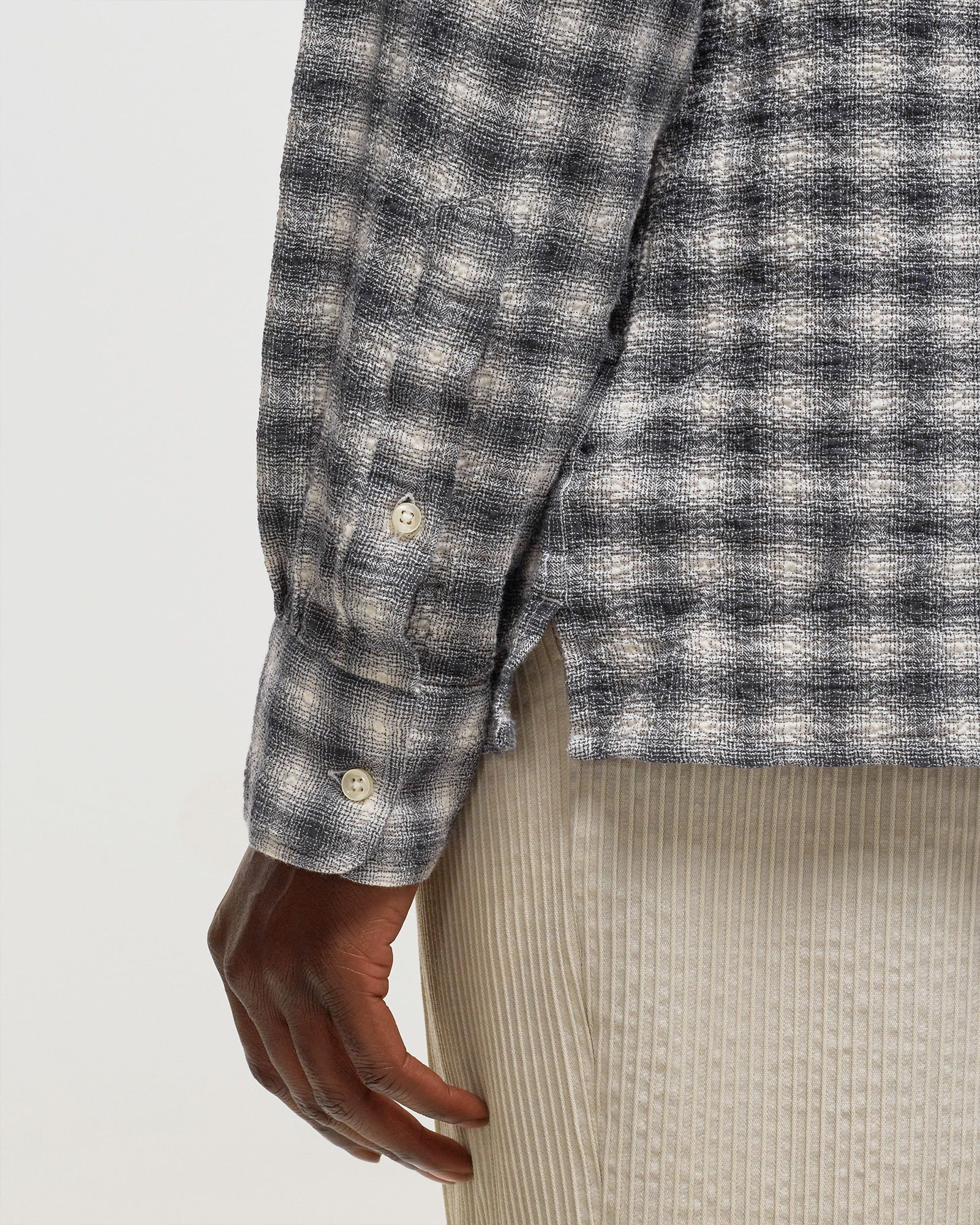 ALEX CHECK COTTON SEERSUCKER