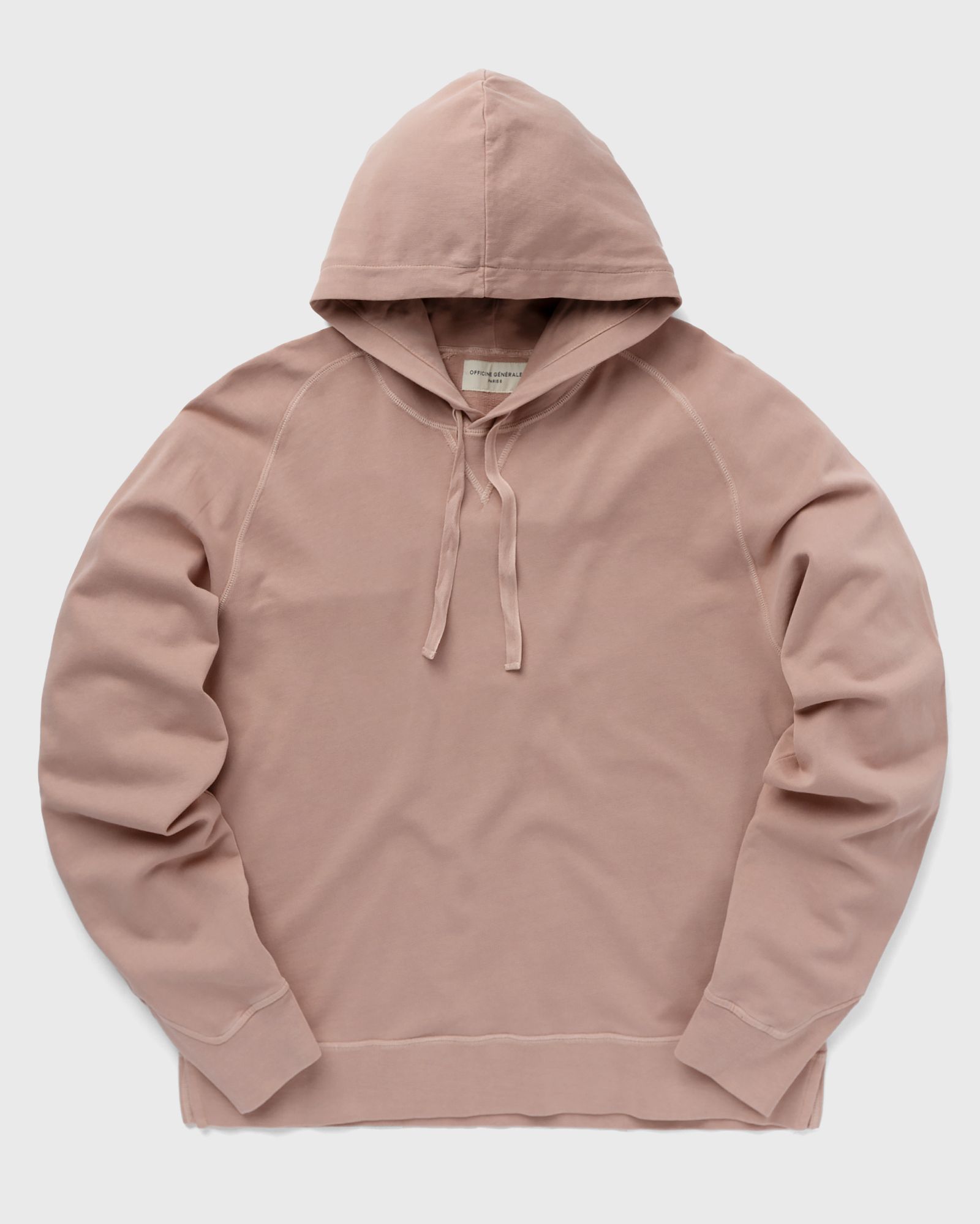 Officine Générale - odin hoodie pgmt dye co fleece men hoodies pink in größe:s