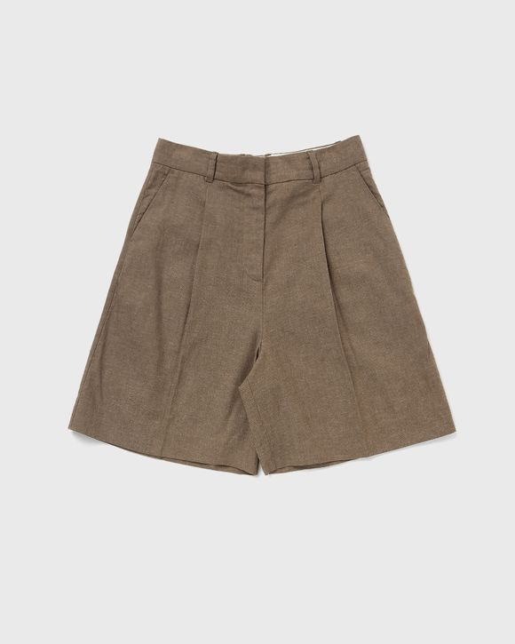 LINEN TAILORED SHORTS